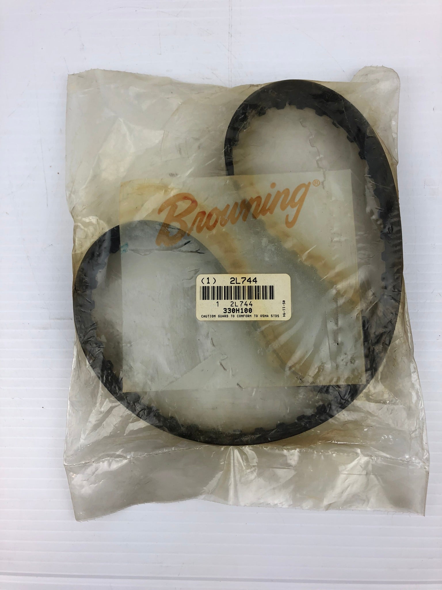 Browning 330H100 Belt Caution Guard Gearbelt 2L744