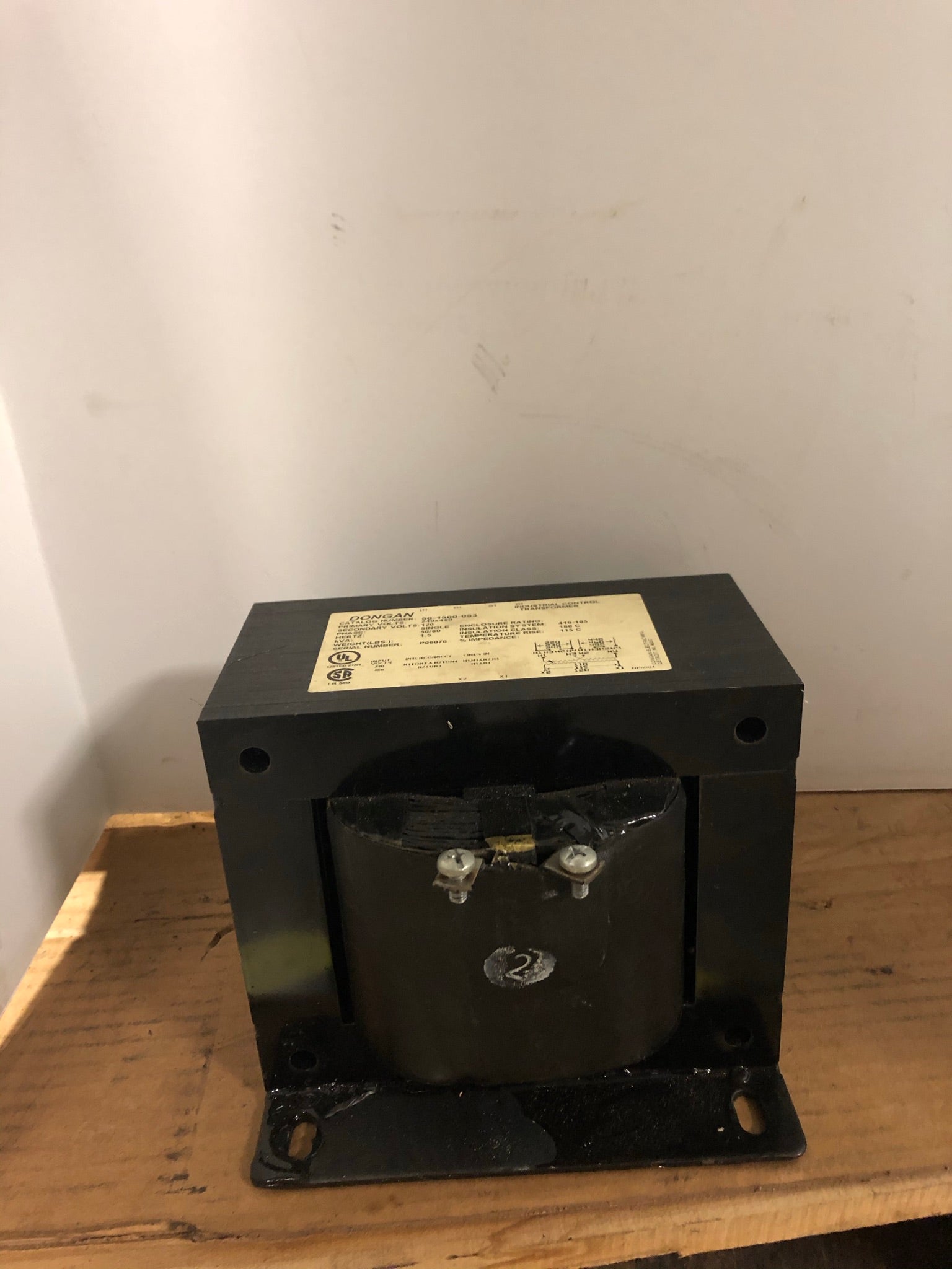 Dongan 50-1500-053 Transformer 1.5kVA