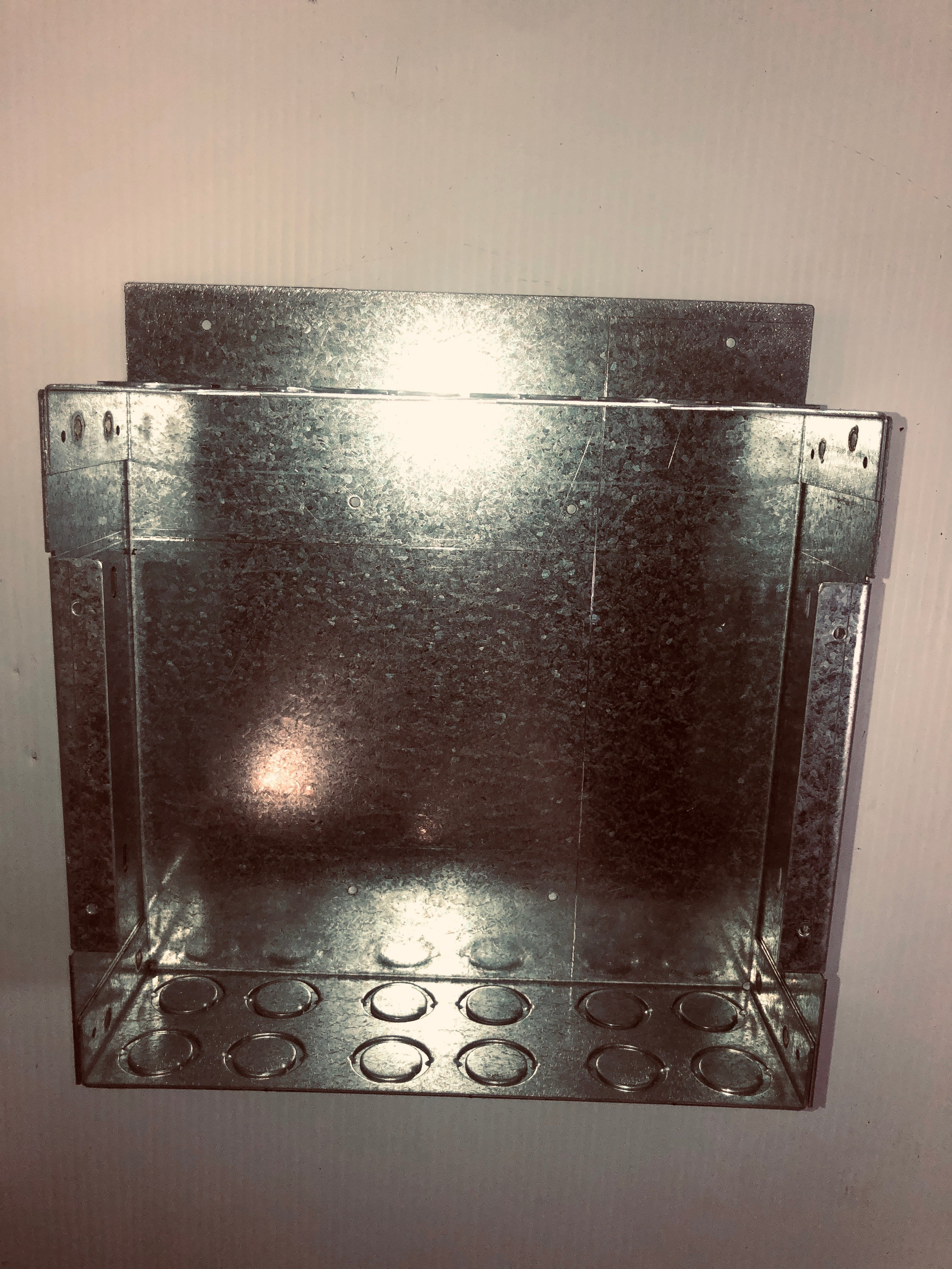 Steel Junction Box 9-2/8" x 10"