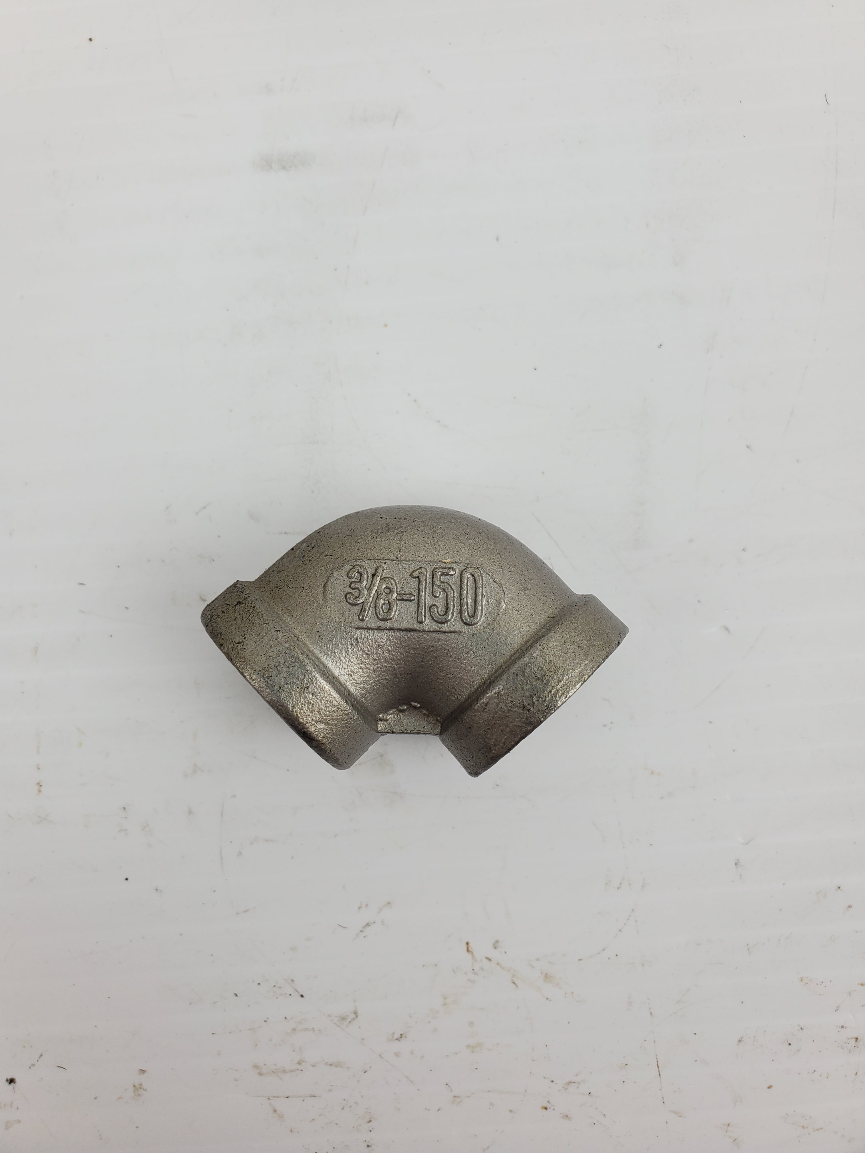 Steel 3/8-150 Elbow Fitting 26mm Outer Diameter 14mm Inner Diameter