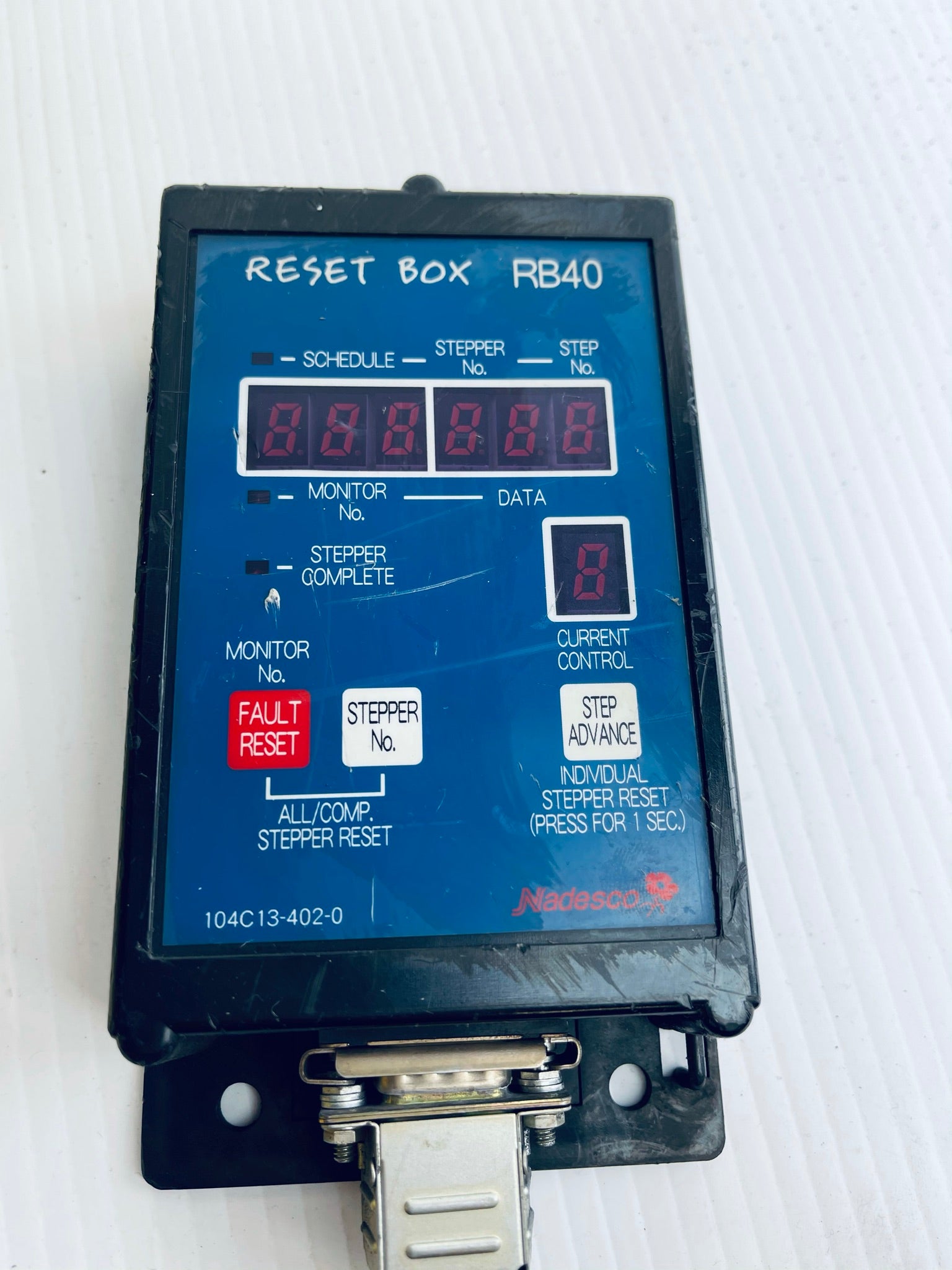 Nadesco RB40 104C13-402-0 Reset Box