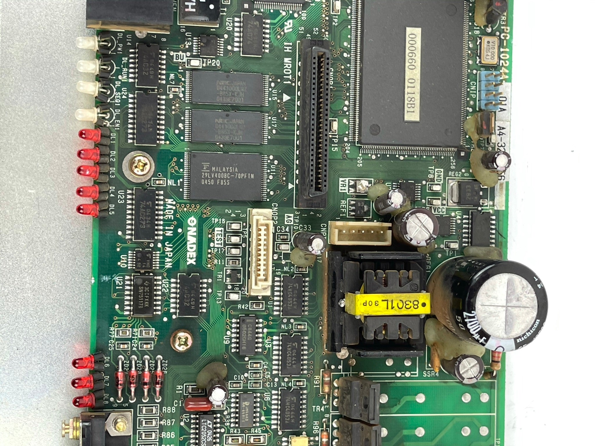 Nadex PC-1024A Circuit Board and Timer Unit PH05-T311A S719 V1.10 Panel