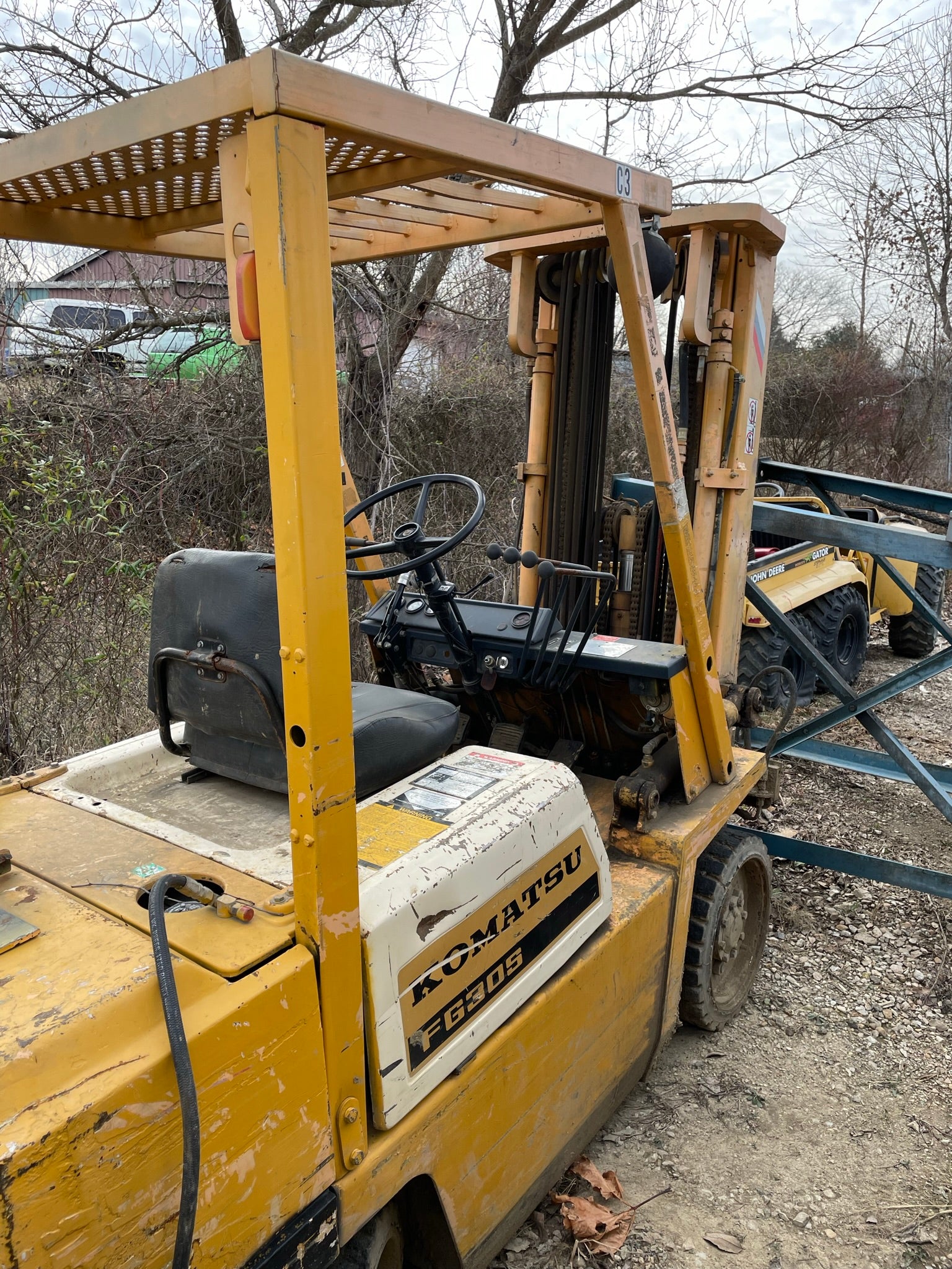 Komatsu Forklift FG30ST-4 Type LPG 3600 Lb. Capacity