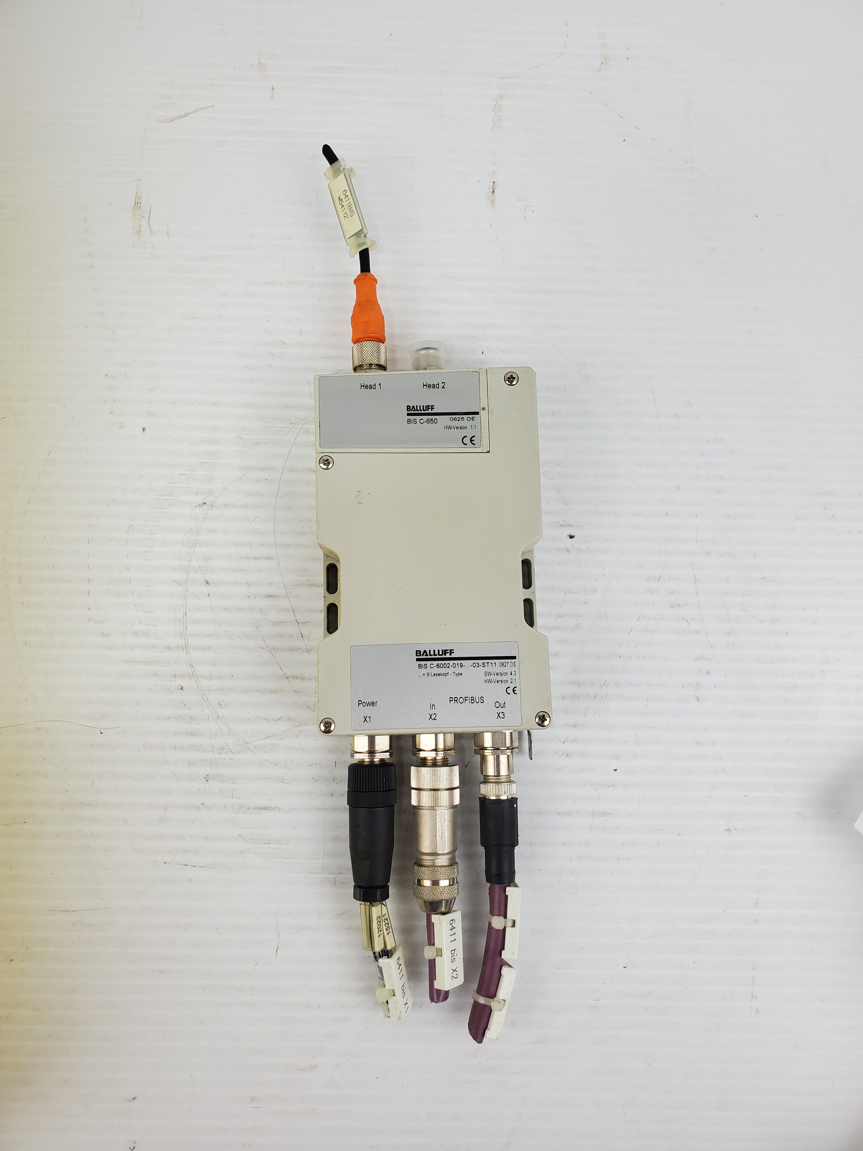 Balluff BIS C-650 Evaluation Unit BIS C-6002-019-...-03-ST11