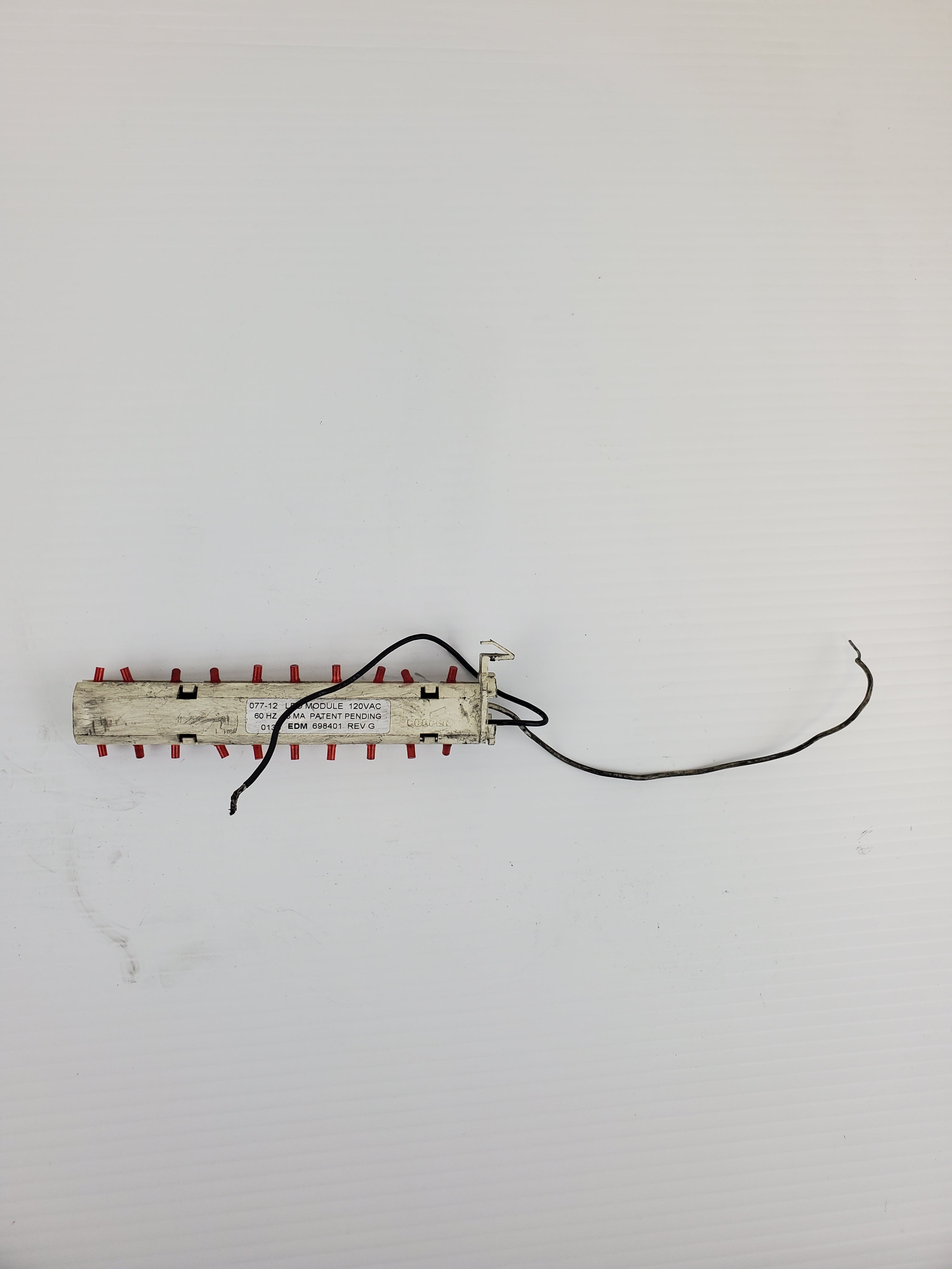 Cooper 077-12 LED Module 120 VAC 60 Hz 45 mA Rev G