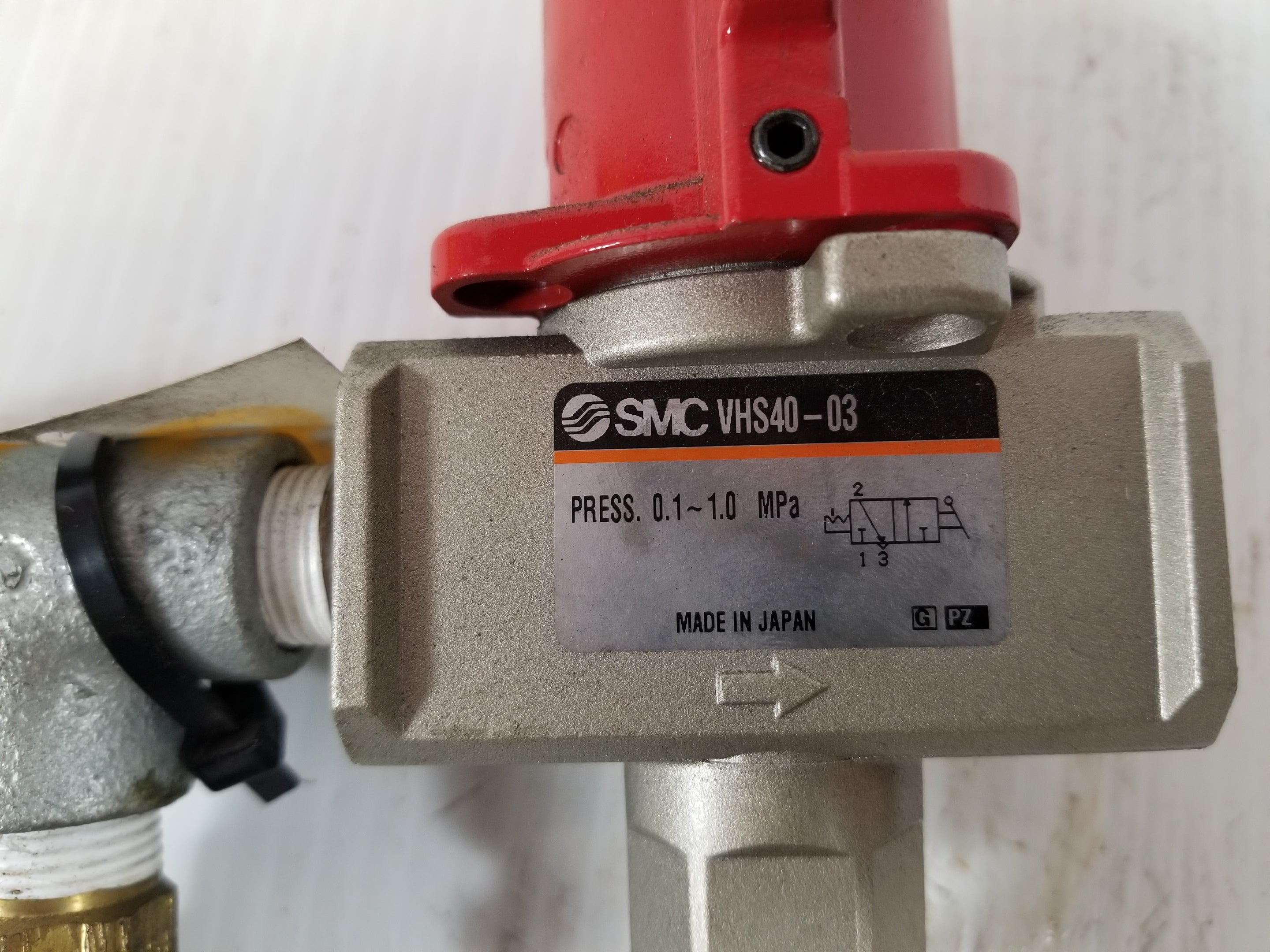 SMC VHS40-03 Modular Pneumatic Lockout Exhaust Valve