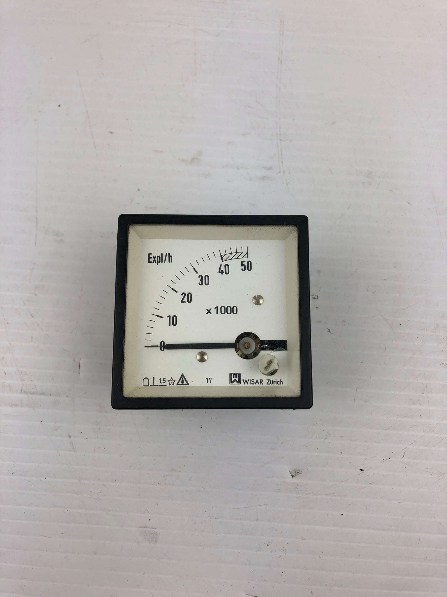 Wisar 0-50 EXPL/H Meter Gauge