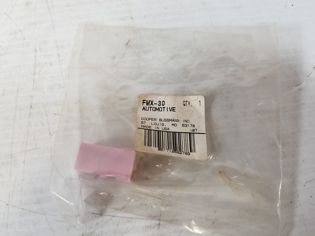 2) NEW Cooper Bussman BP/FMX-30-RP Fusible Link 30A Max Blade Fuse