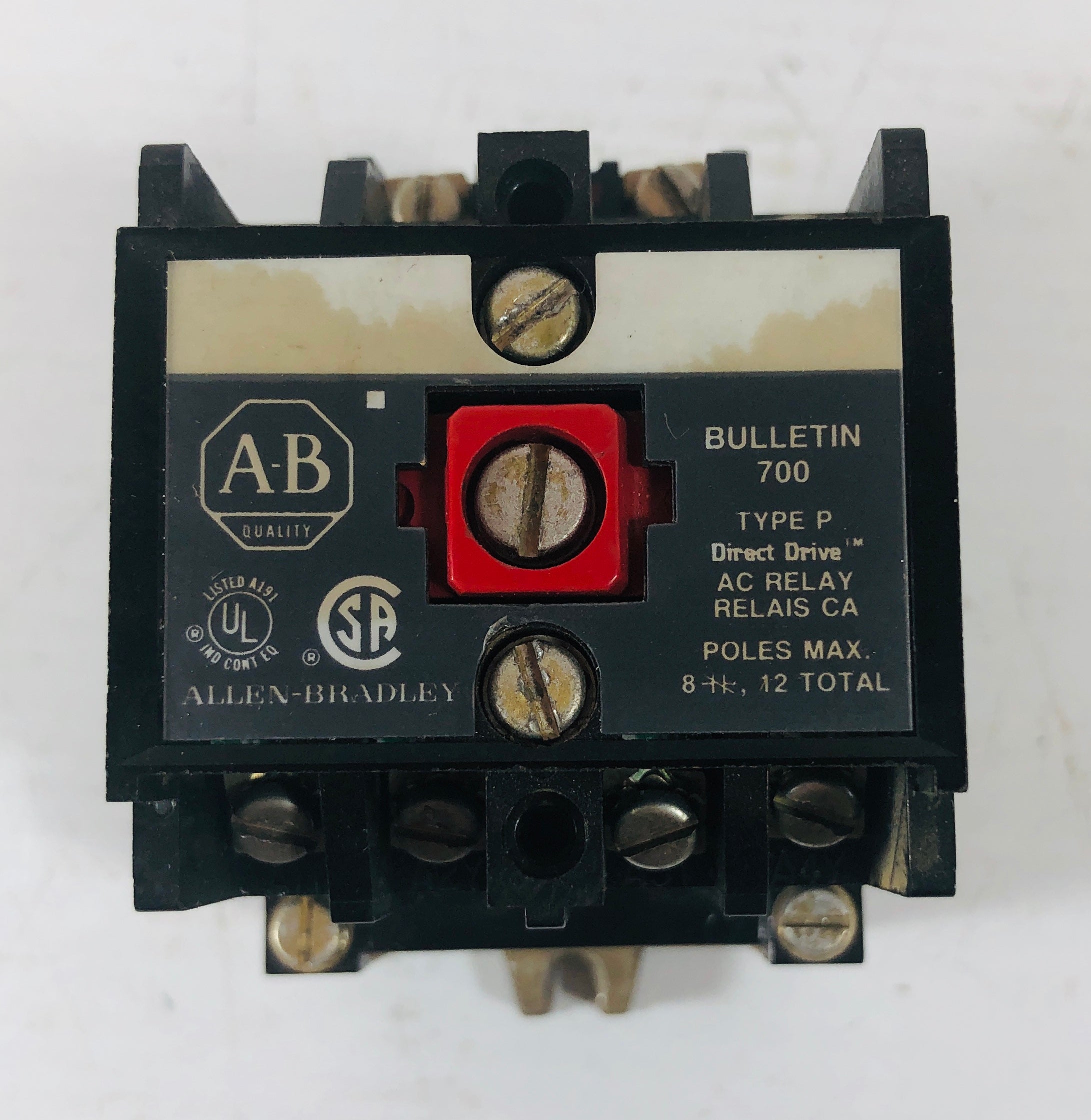 Allen-Bradley 700-P400A1 Relay Series A