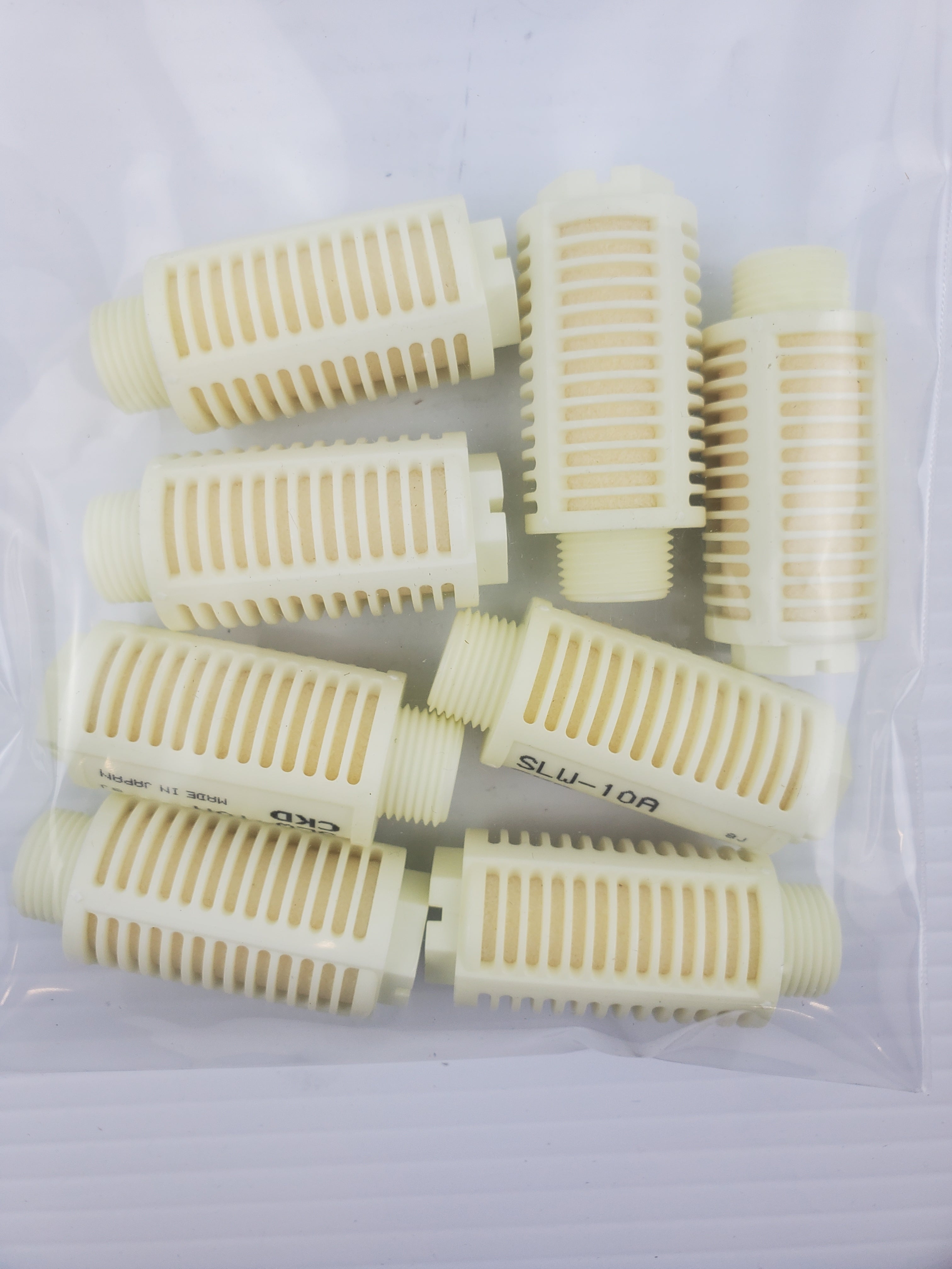 CKD SLW-10A Silencer Bore Resin Body - Lot of 8