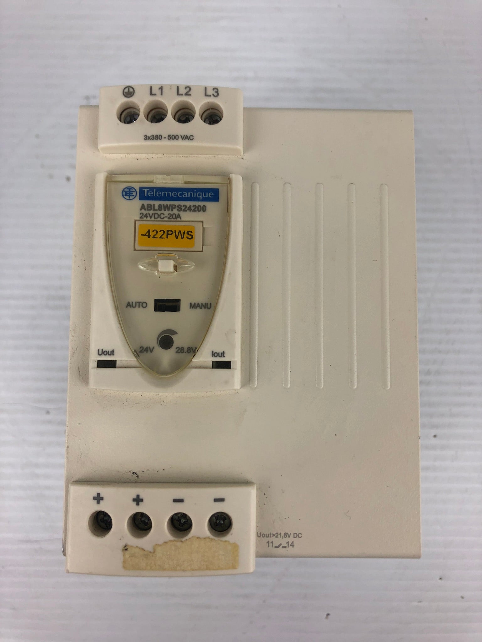 Schneider Electric ABL8WPS24200 Power Supply 24VDC-20A