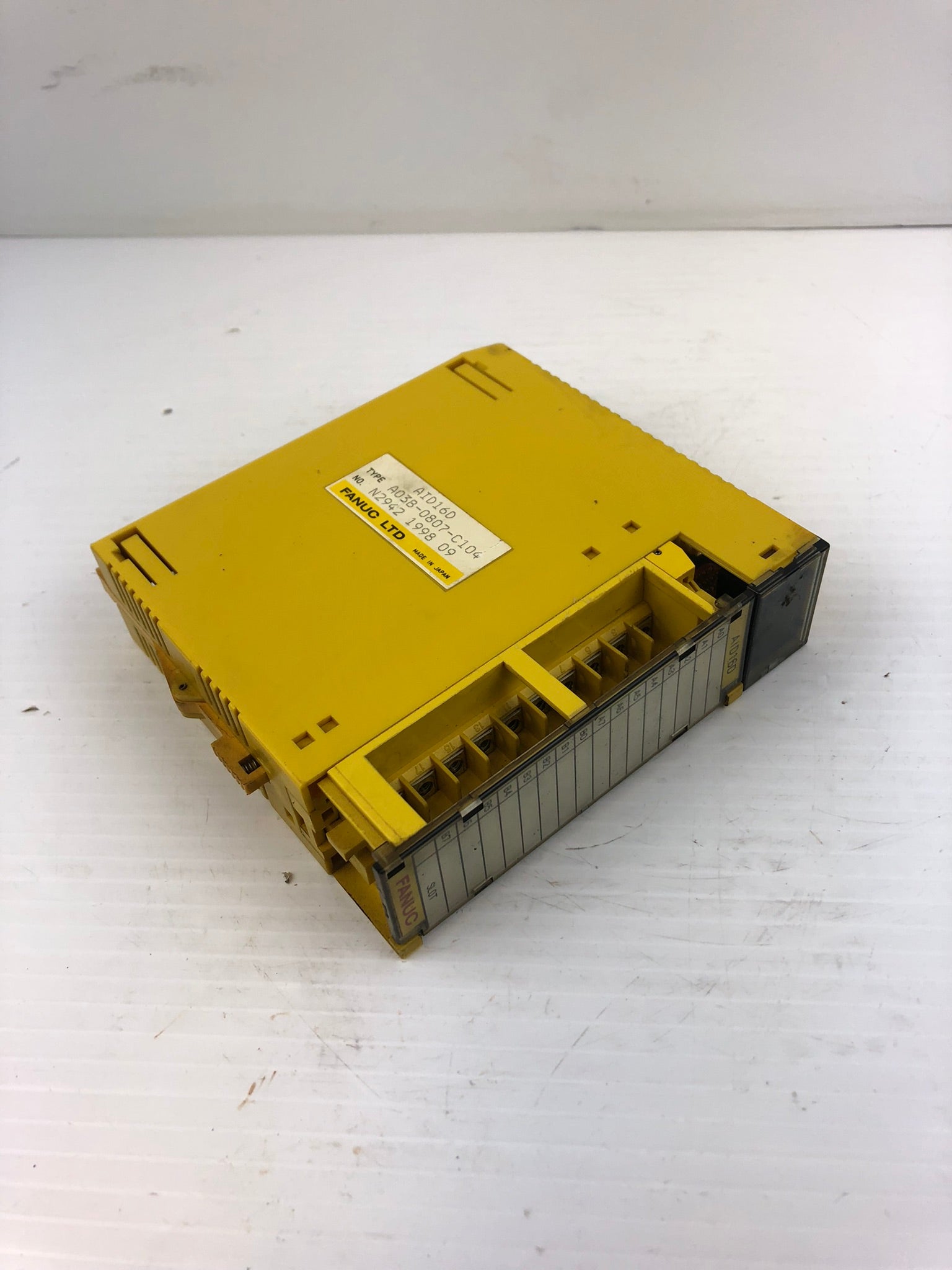 Fanuc A03B-0807-C104 Input Module With Door AID16D