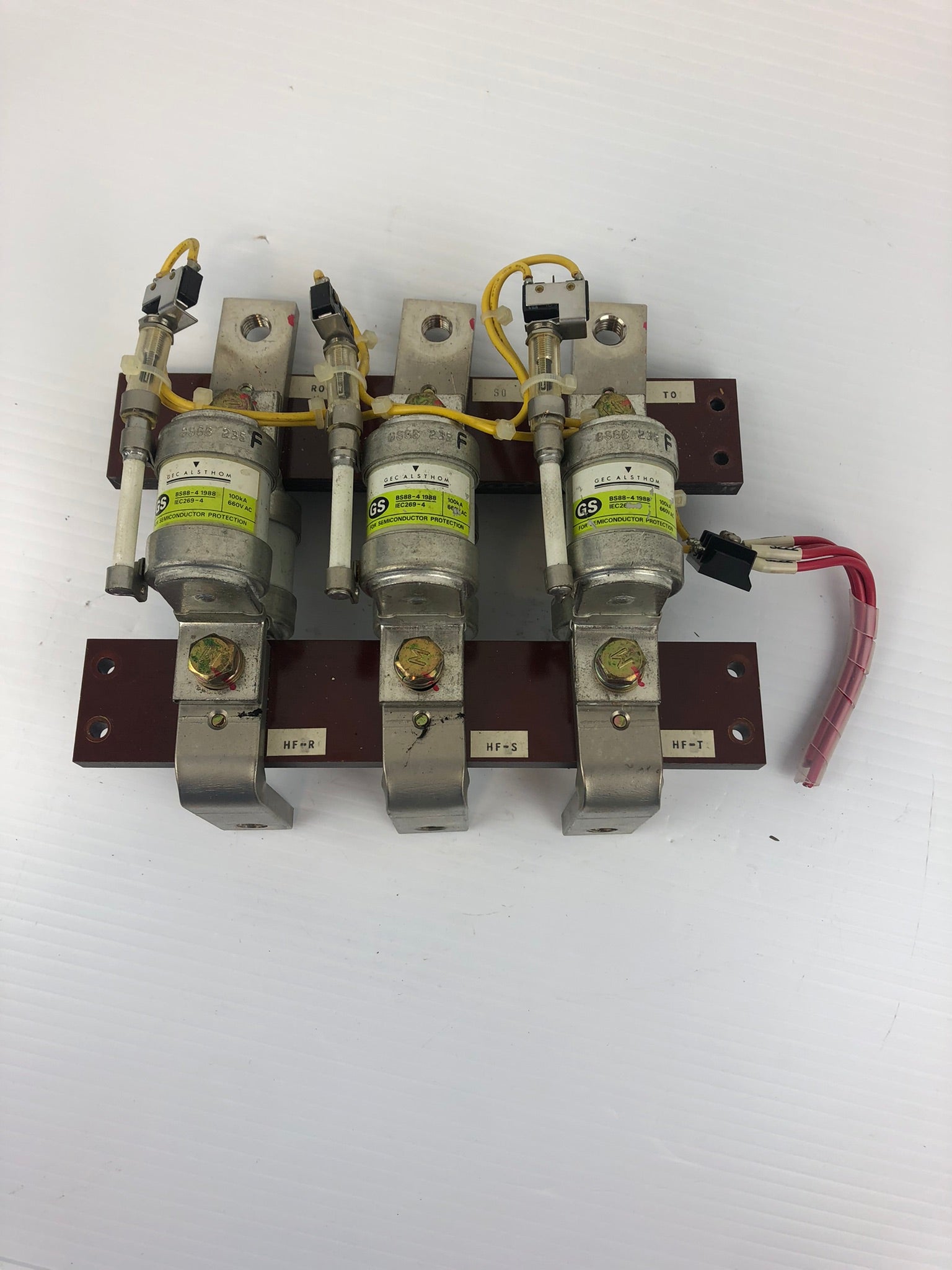 GEC English Electric BS88-4 1988 HRC Fuse Link IEC 269-4 (Set of 6)
