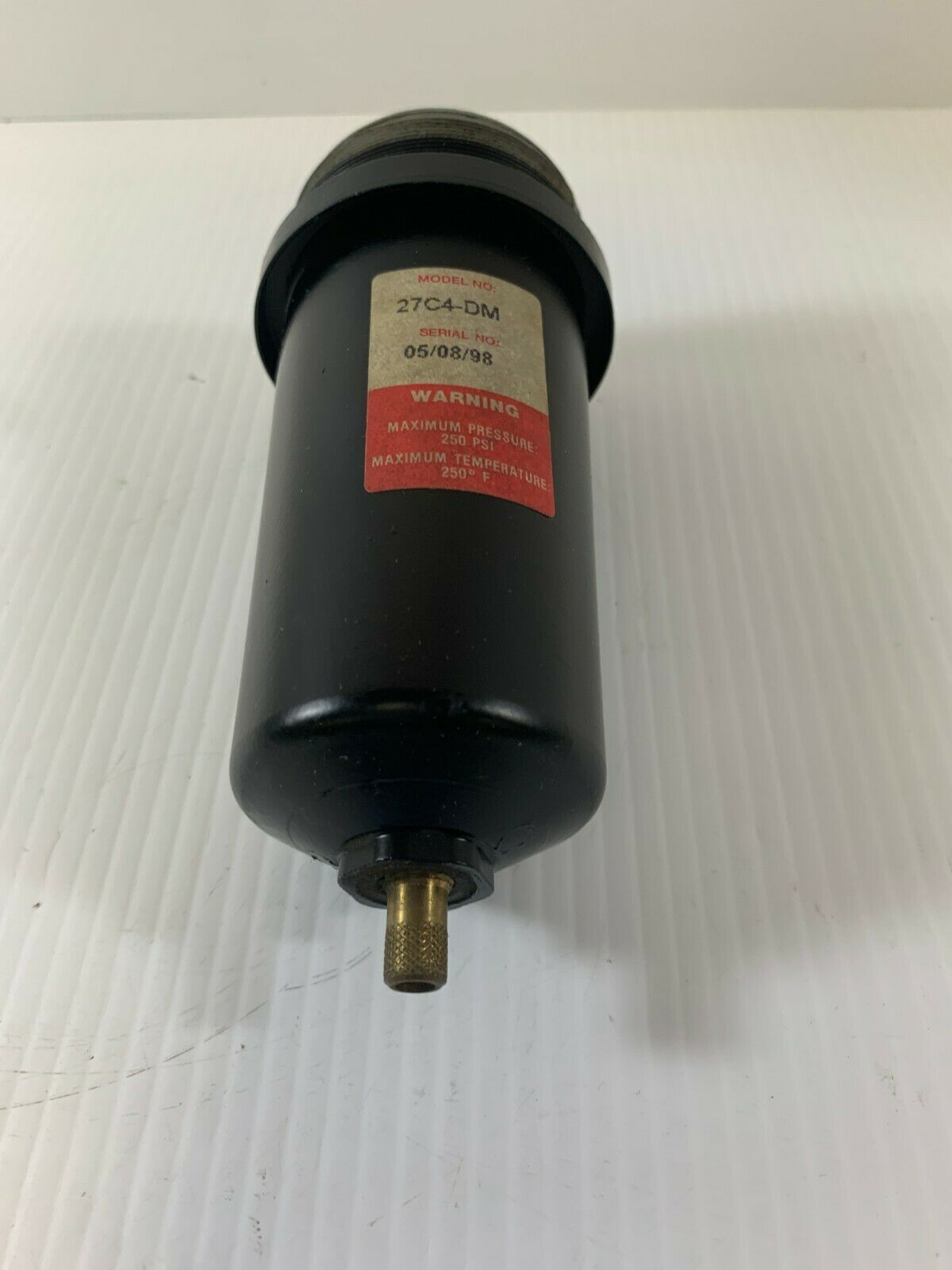 Coilhose Pneumatics Coalescing Filter with Automatic Drain 27C4-DM