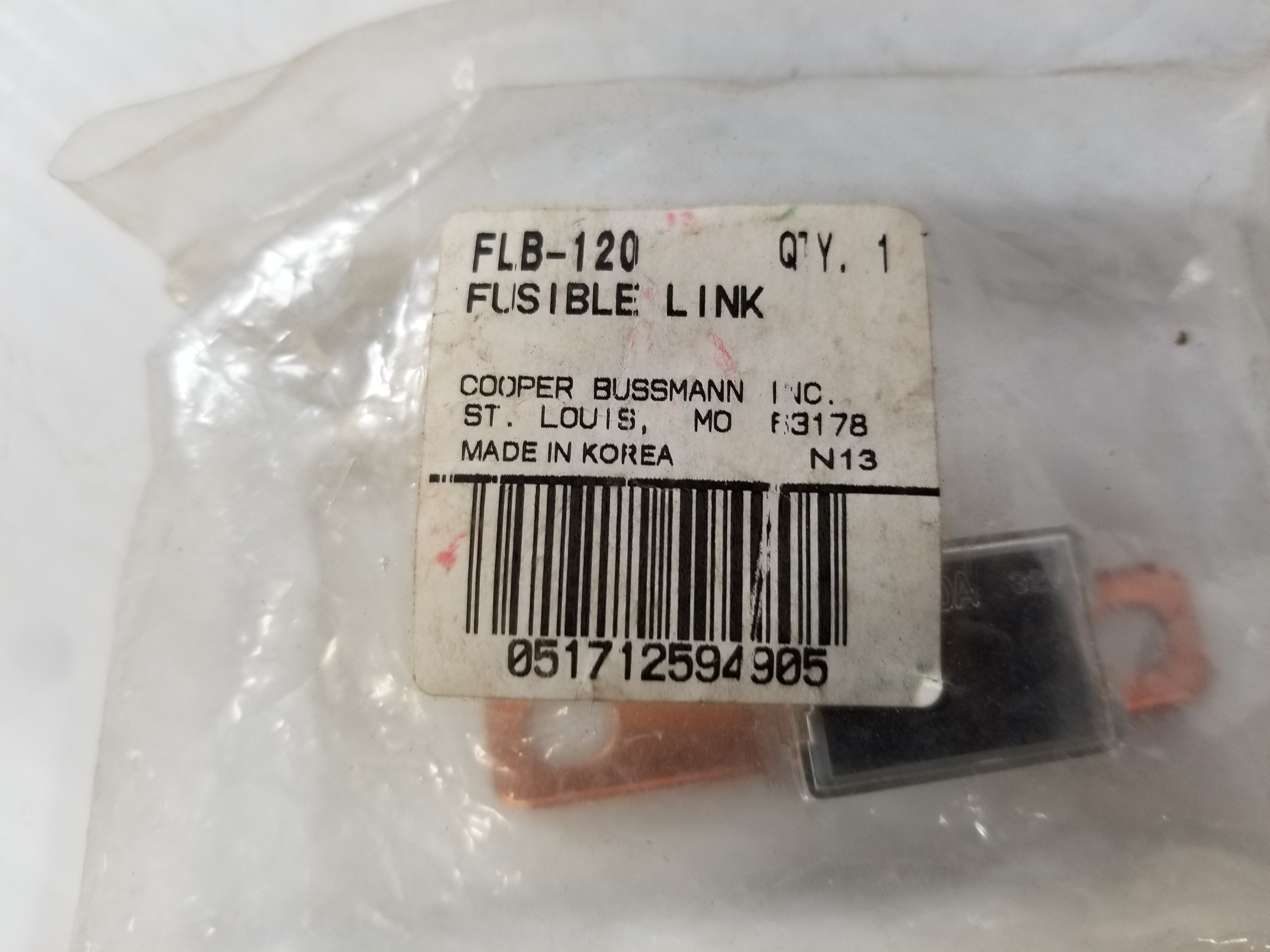 Cooper Bussmann FLB-120 Fusible Link 120A