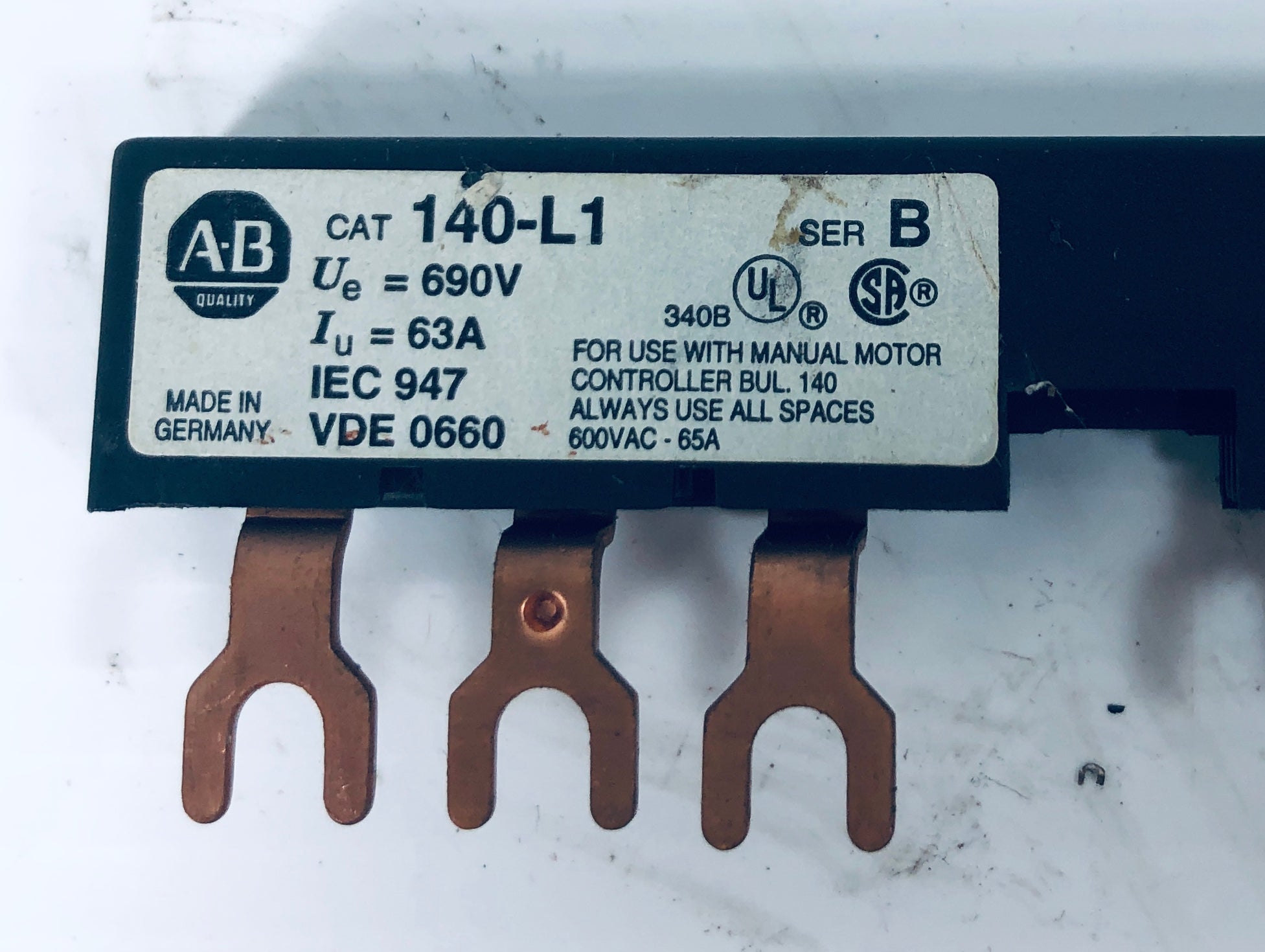 Allen-Bradley 140-L1 Busbar Series B