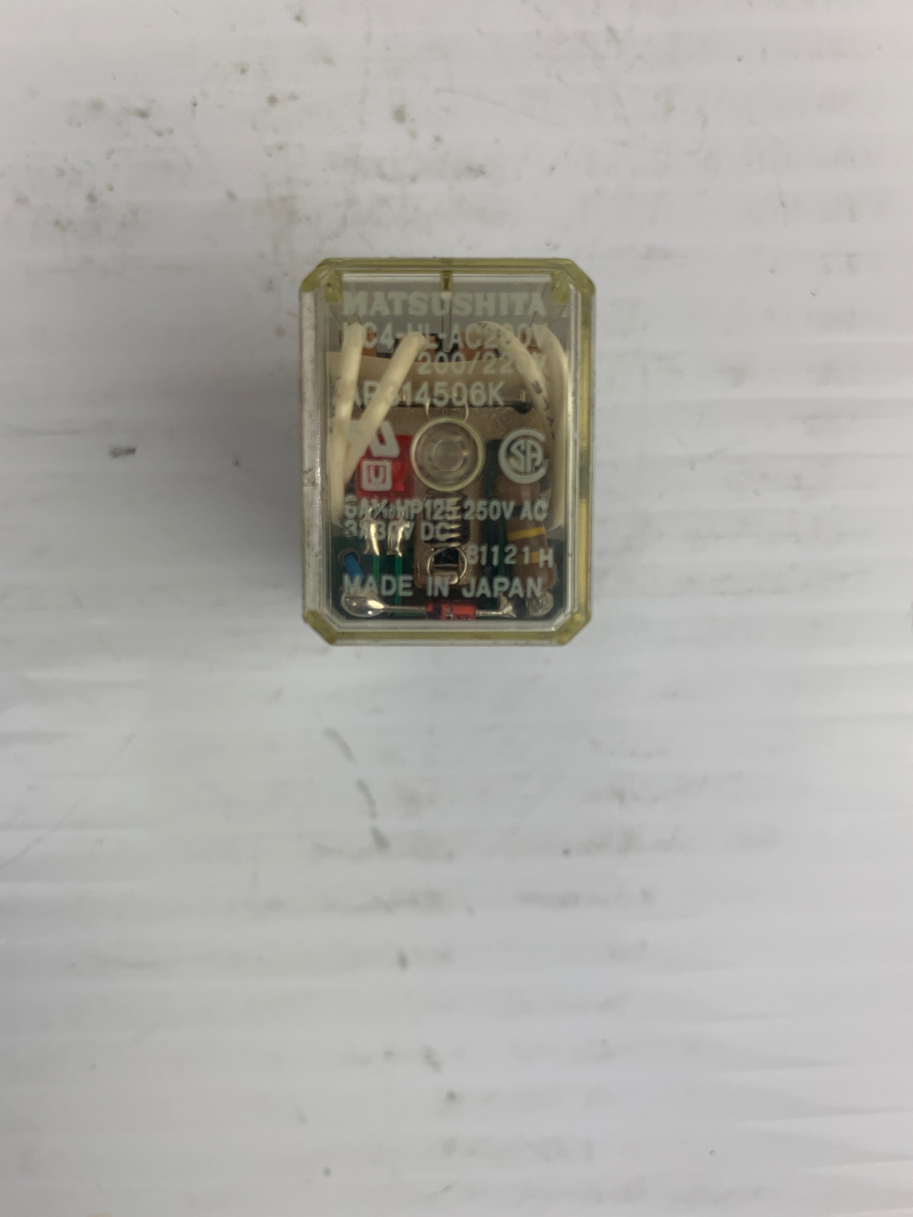 Matsushita HC4-HL-AC200V & HC4-HL-AC120V Relays (Lot of 5)