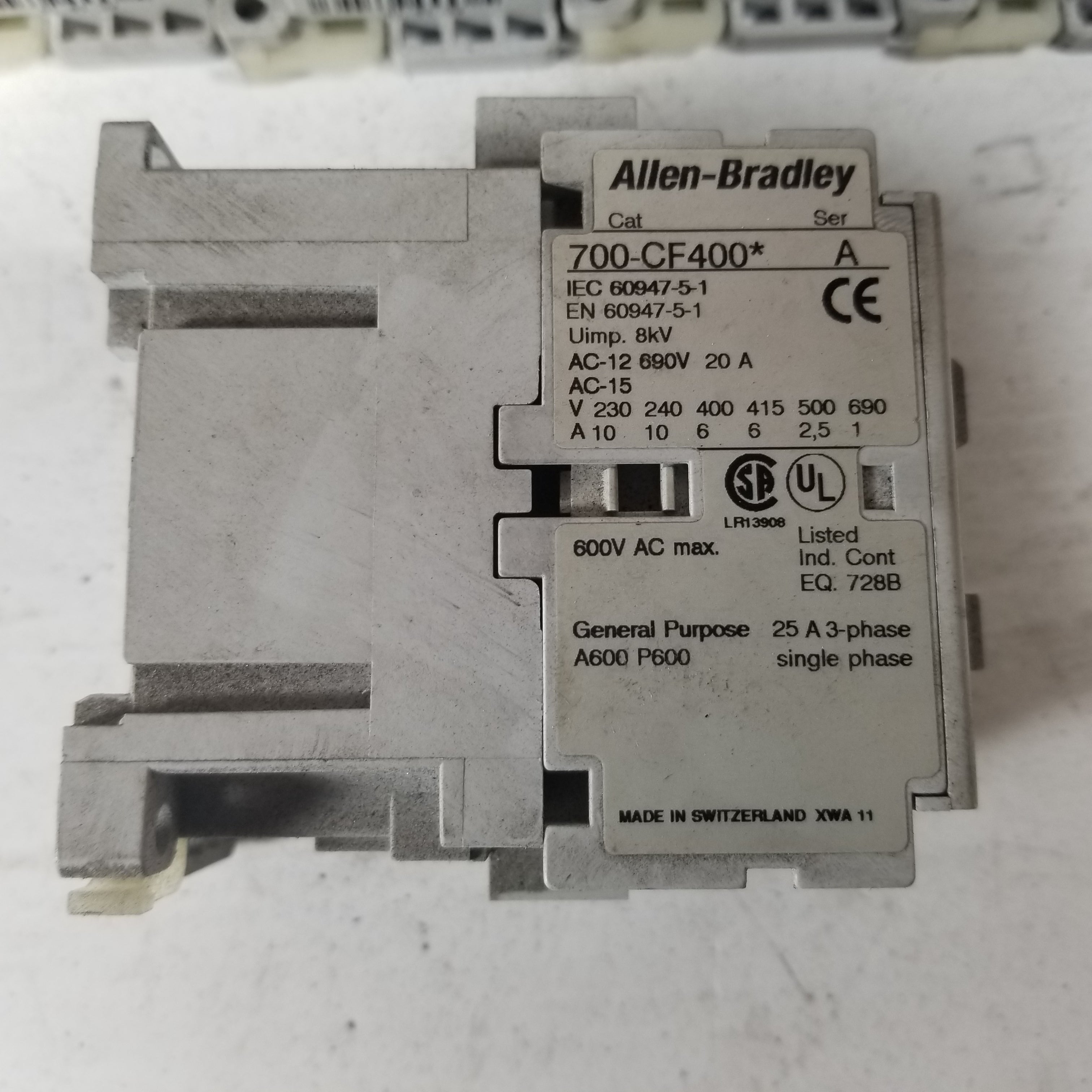 Allen-Bradley 700-CF400* Control Relay - Lot of 6