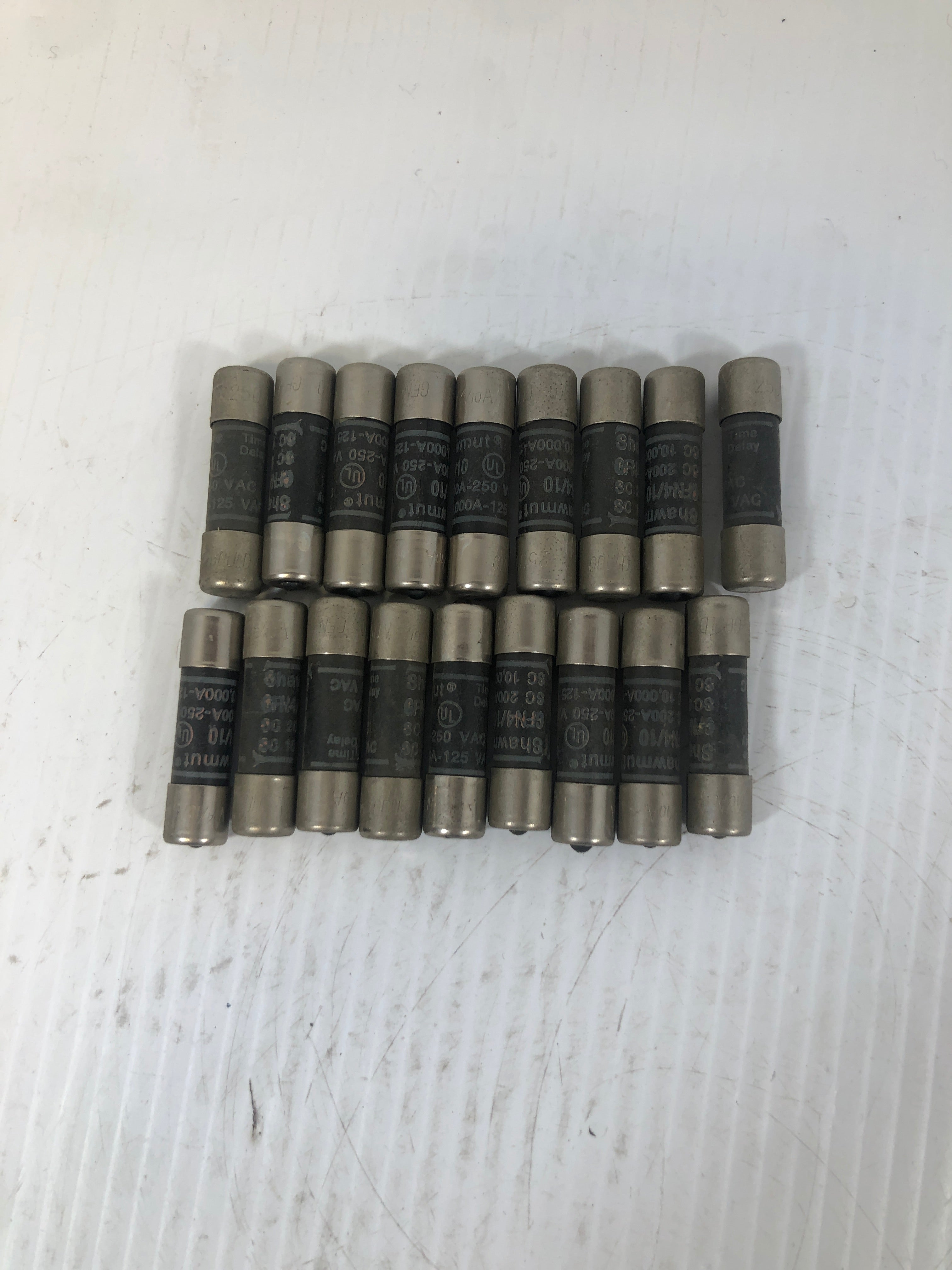 Shawmut GFN 4/10 Time Delay Fuse - Lot of 18