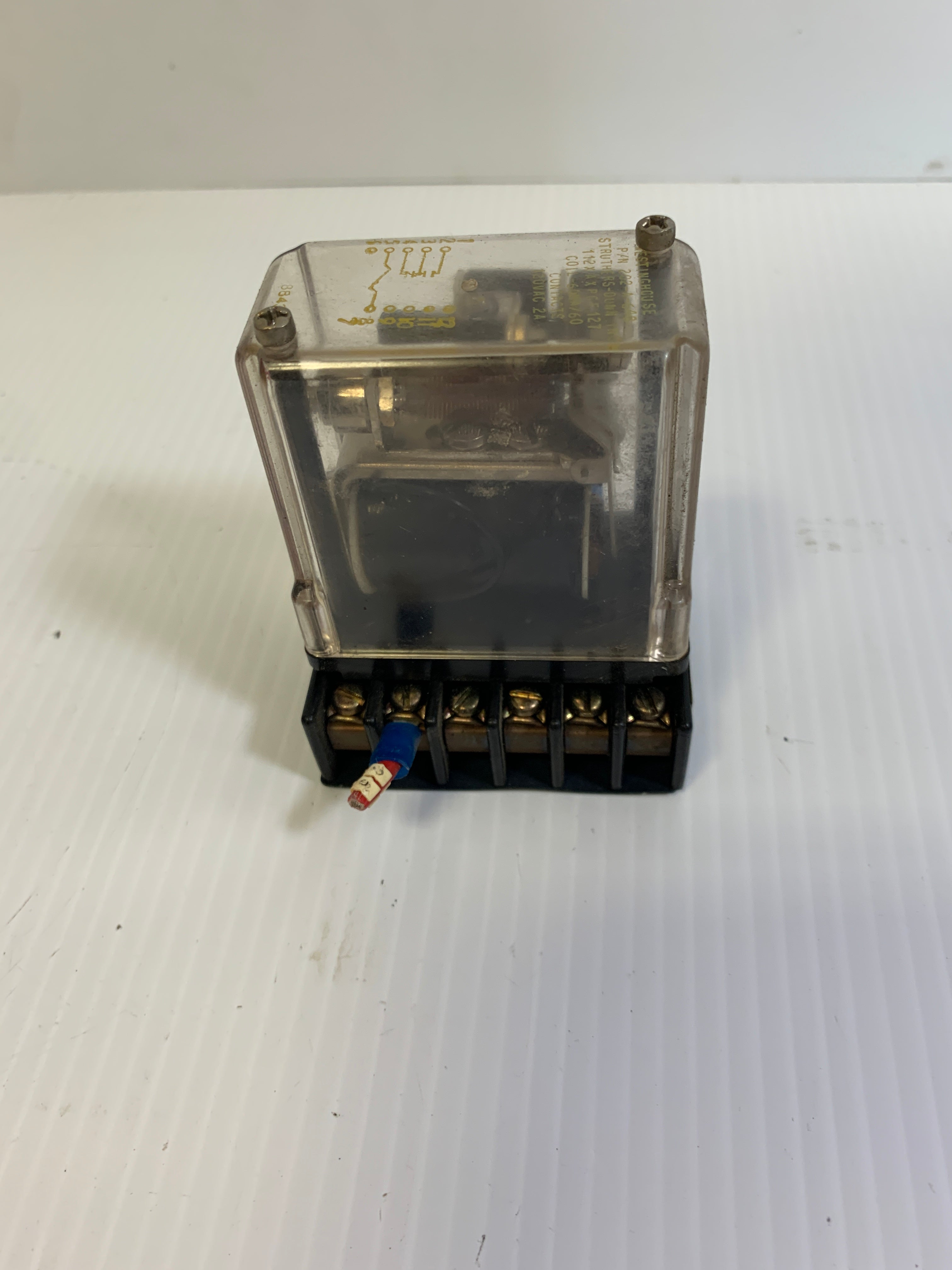 Westinghouse Relay 202-A-648 120 VAC 2 Amps