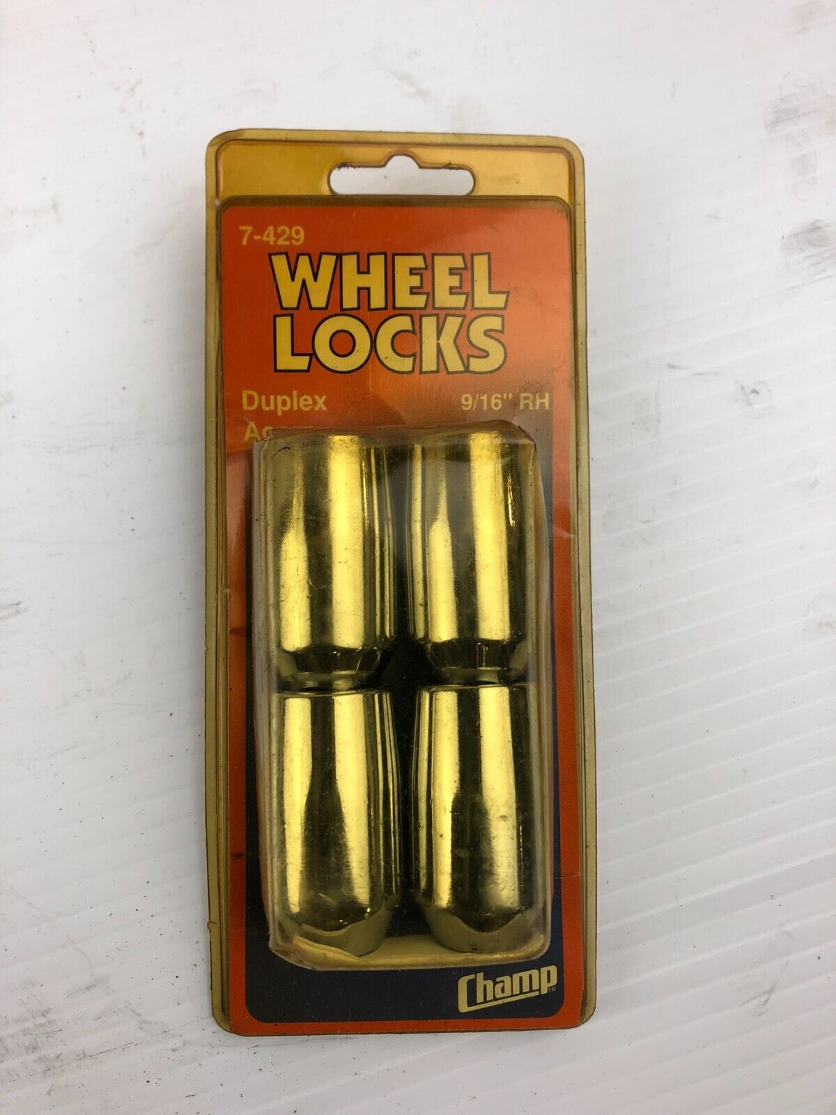 Champ 7-429 Wheel Locks Duplex Acorn 9/16" RH