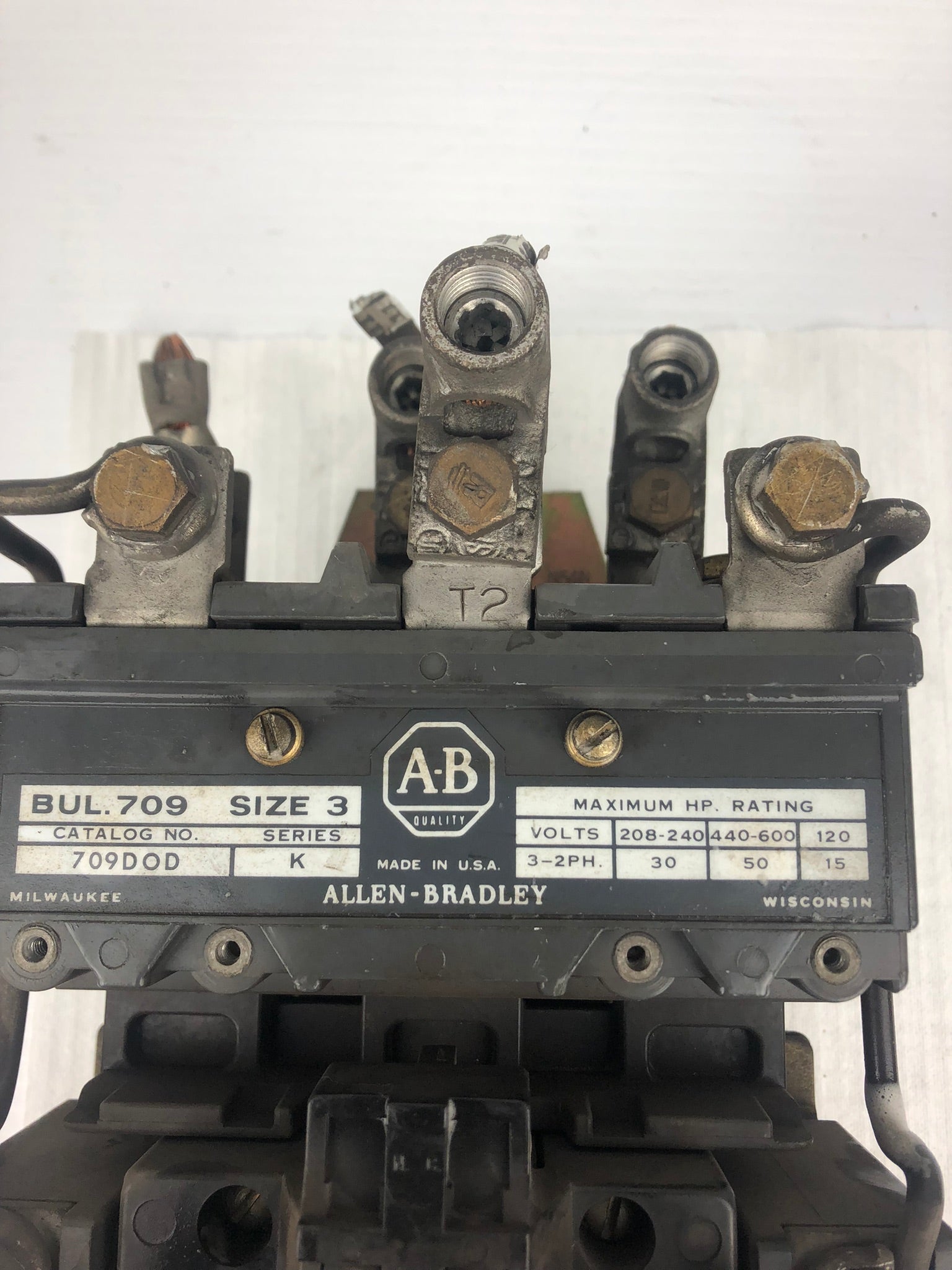 Allen-Bradley 709DOD Size 3 Motor Starter 709-DOD