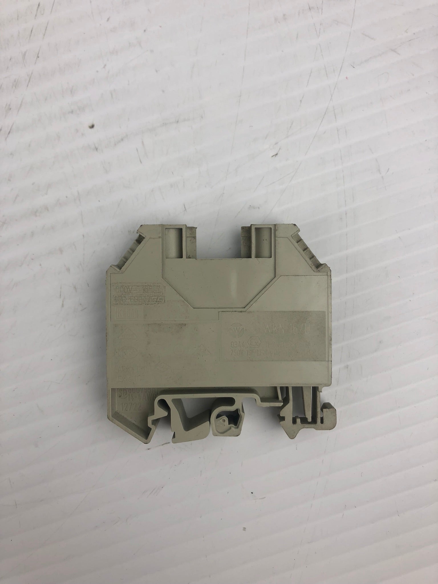 Wieland WKN 16/U Terminal Block - Lot of 2