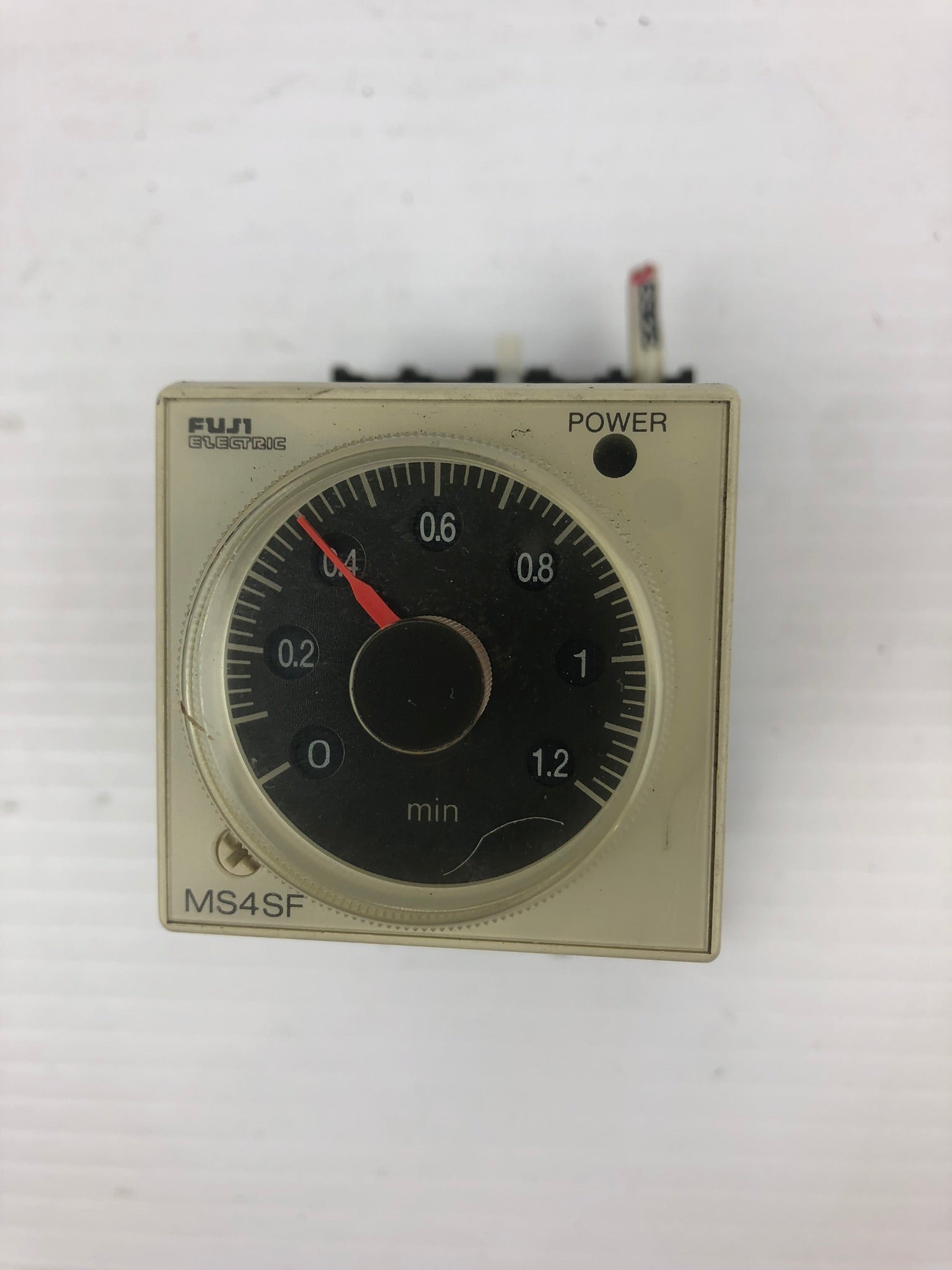Fuji Electric MS4SF-APIN Super Timer 0-1.2 MIN 100-240 VAC 50/60 Hz