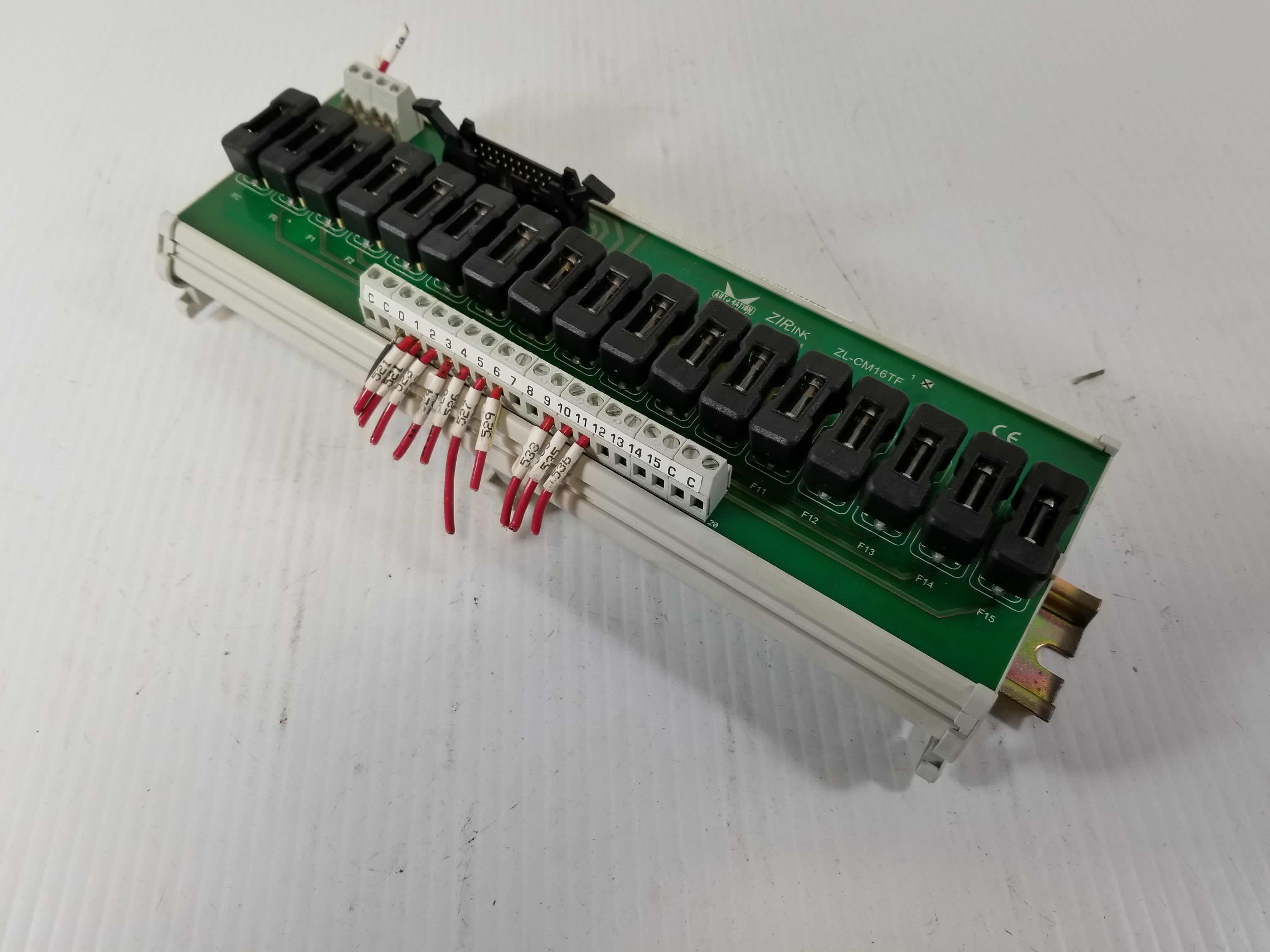 Automation Direct ZL-CM16TF ZIPLink 16 Point I/O Fused Connector