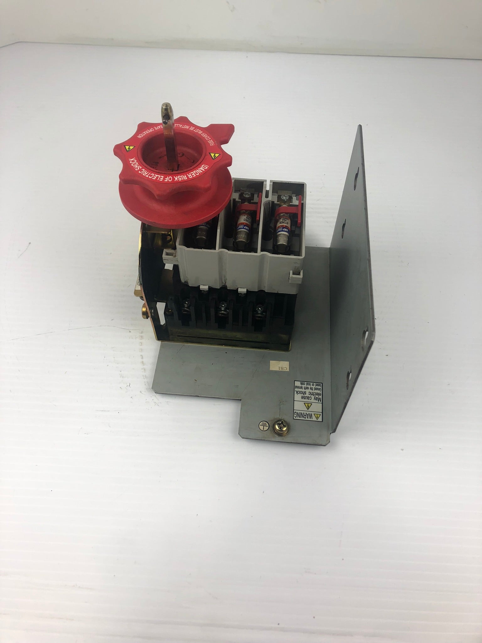 Allen-Bradley 194RF-NC030* Ser A Fused Disconnect Switch Mounted Broken Handle