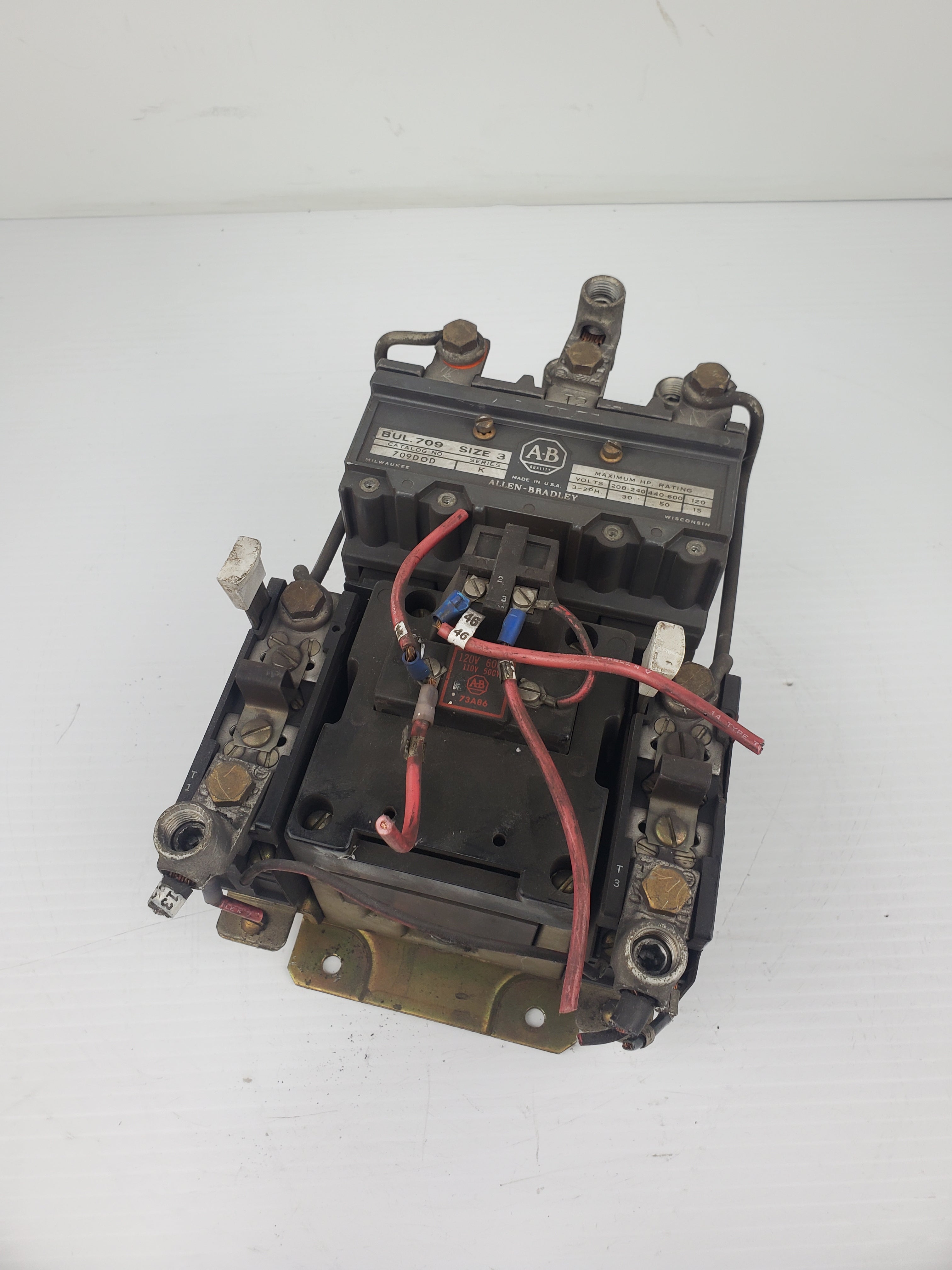 Allen-Bradley 709DOD Size 3 Motor Starter