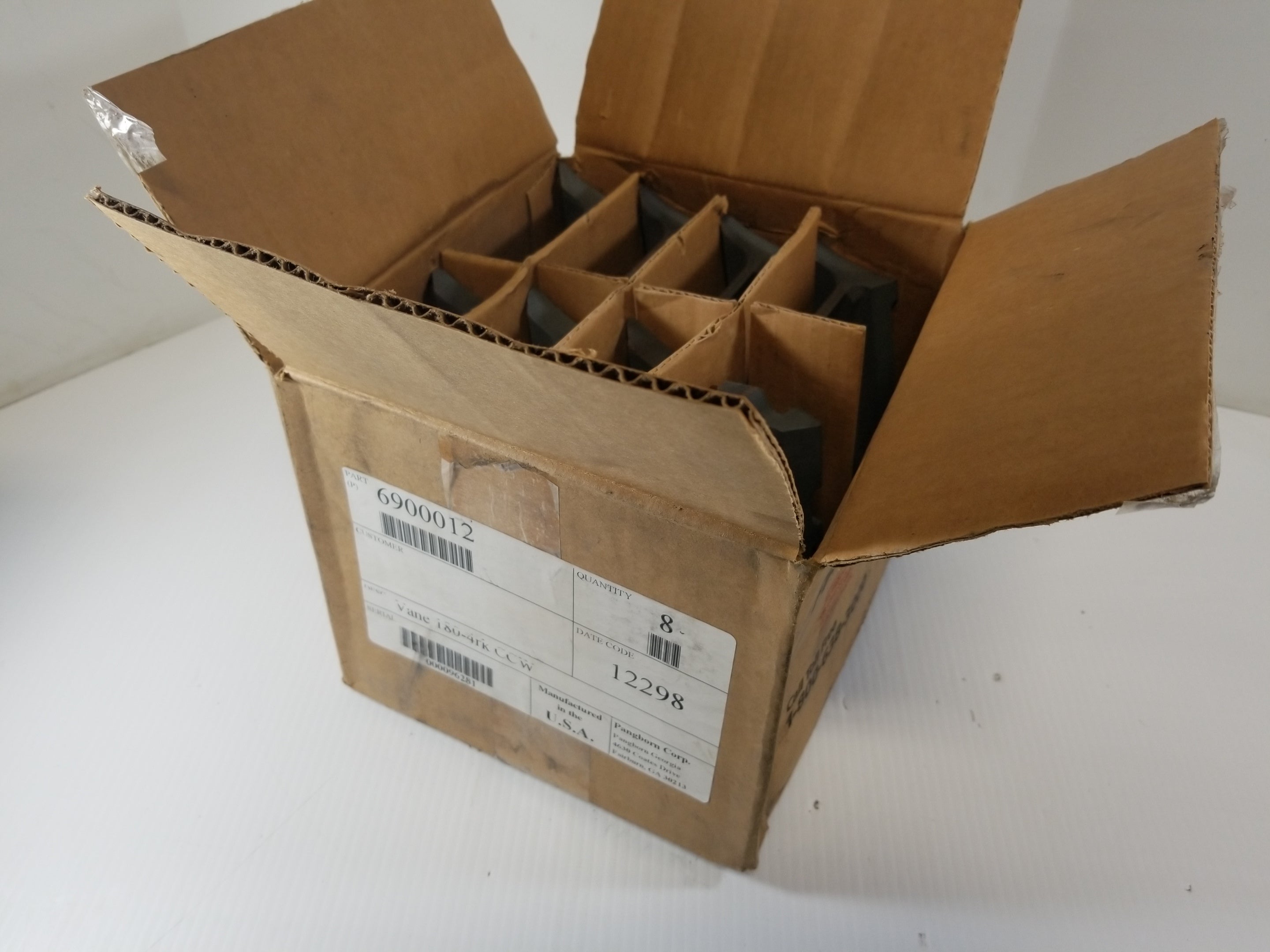 Pangborn 6-900012 Vane 180-4RK CCW 6900012 - Box of 8