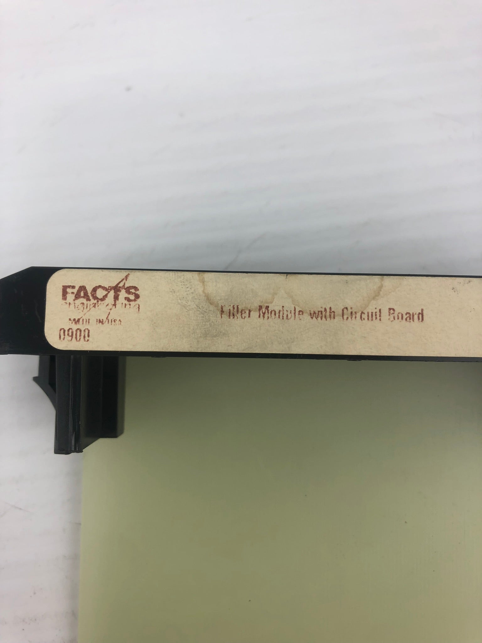 Facts F3-FILL-CB PLC Blank Filler Module