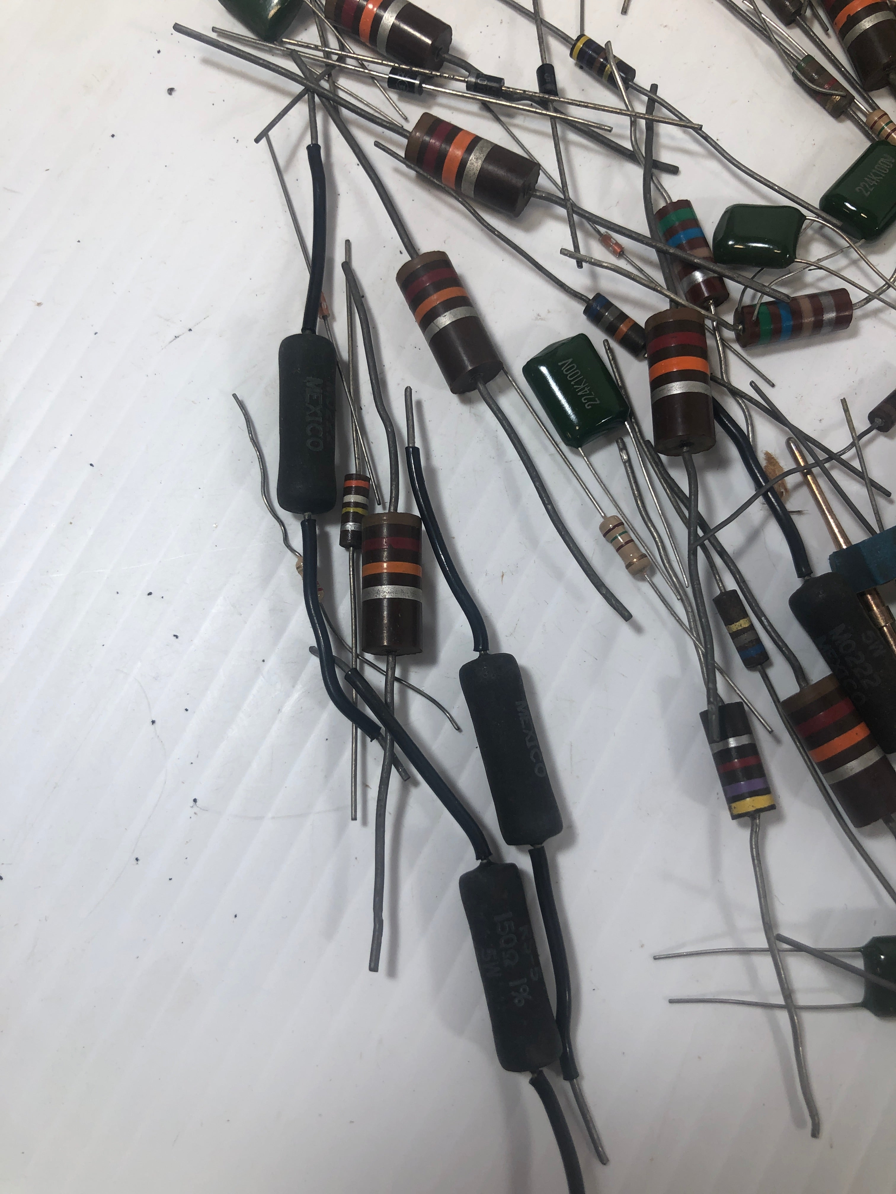 Mixed Lot of Resistors and Capacitors
