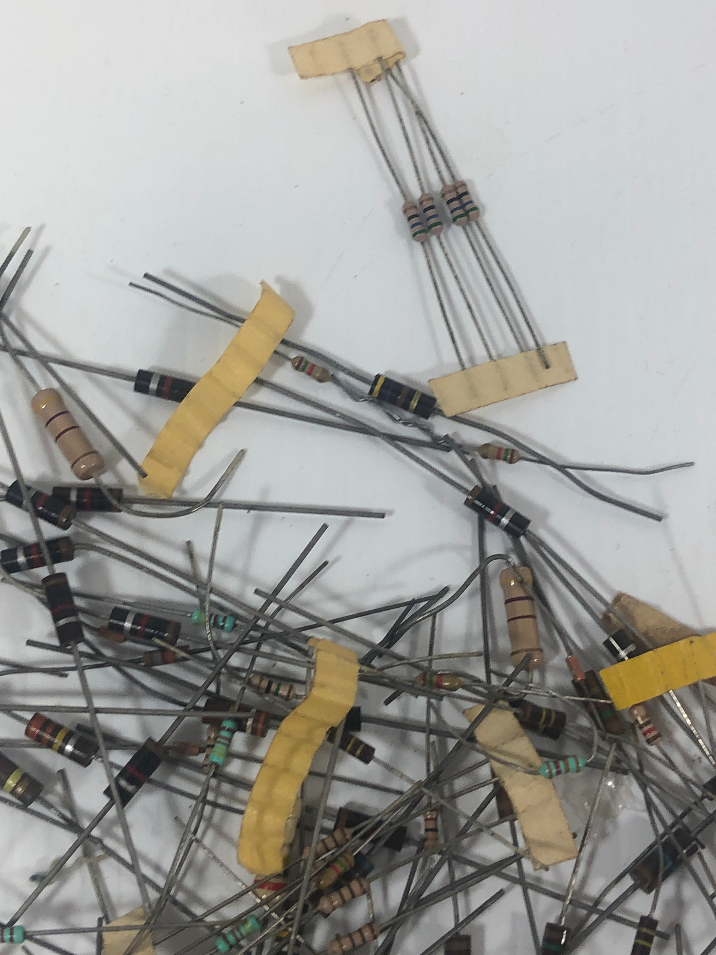 Mixed Lot of Resistors and Capacitors