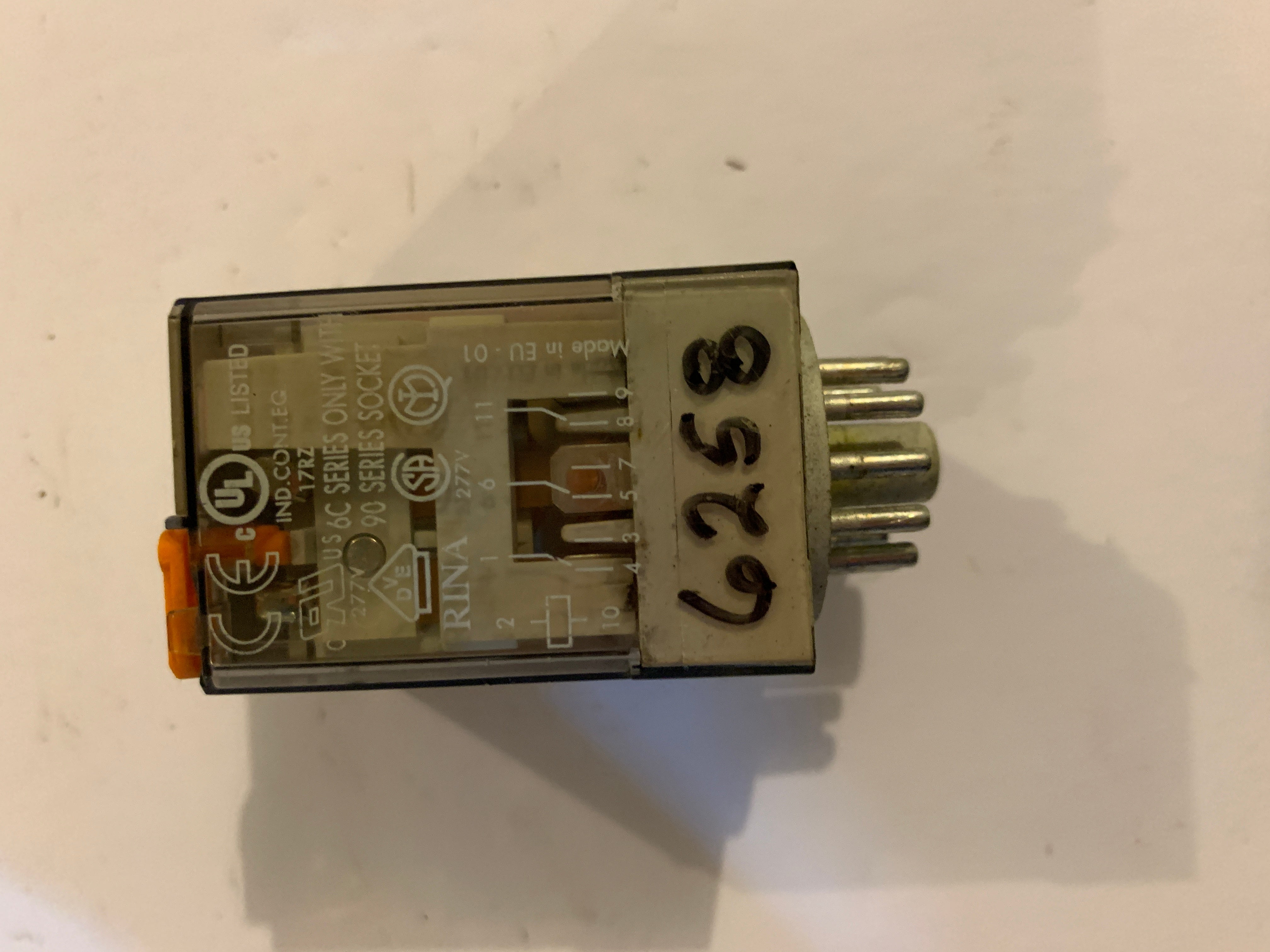 Finder Relay 60.13.8.120.0040 10 AMP 250 VOLT