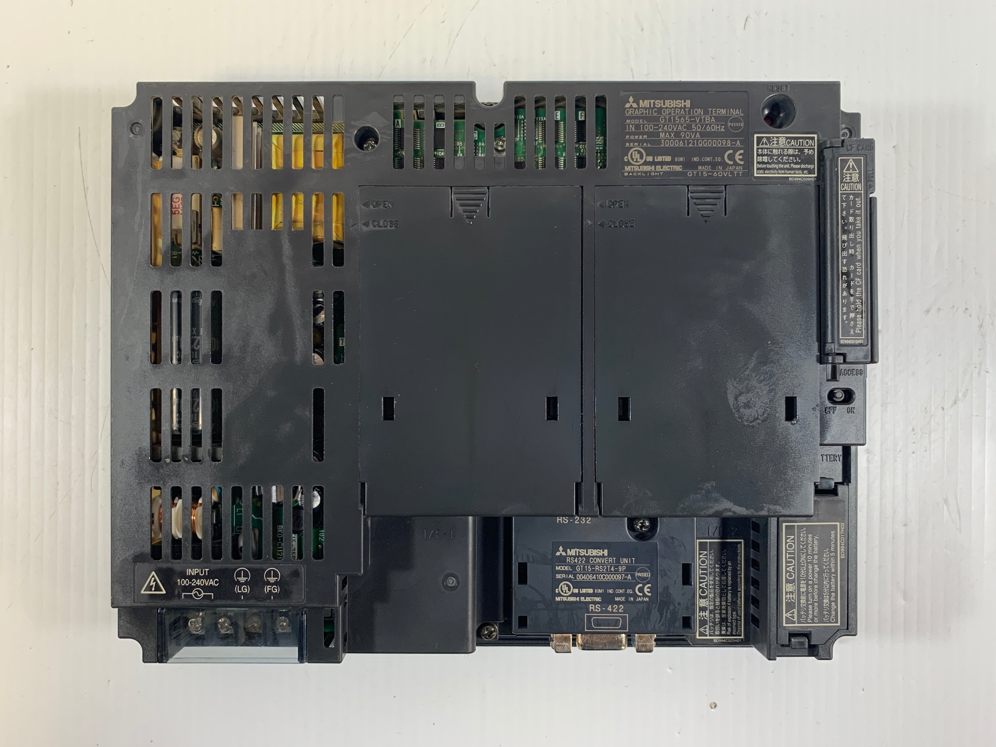 Mitsubishi Graphic Operation Terminal GT1565-VTBA GOT1000