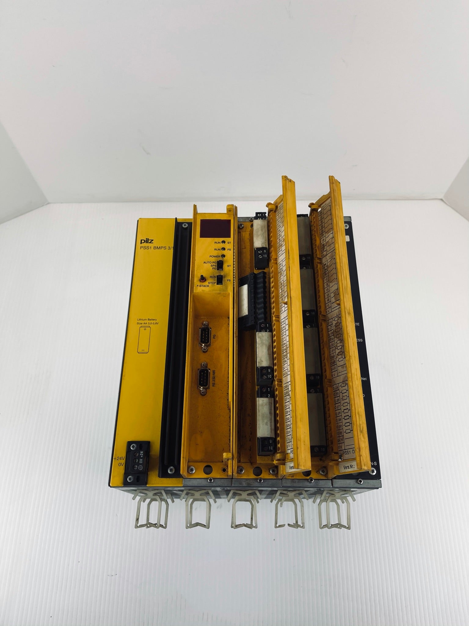 Pilz Module Rack Assembly PSS1 BMPS 3/1 PSS CPU 2 PSS DI20 Z PSS DI20 T DN-S
