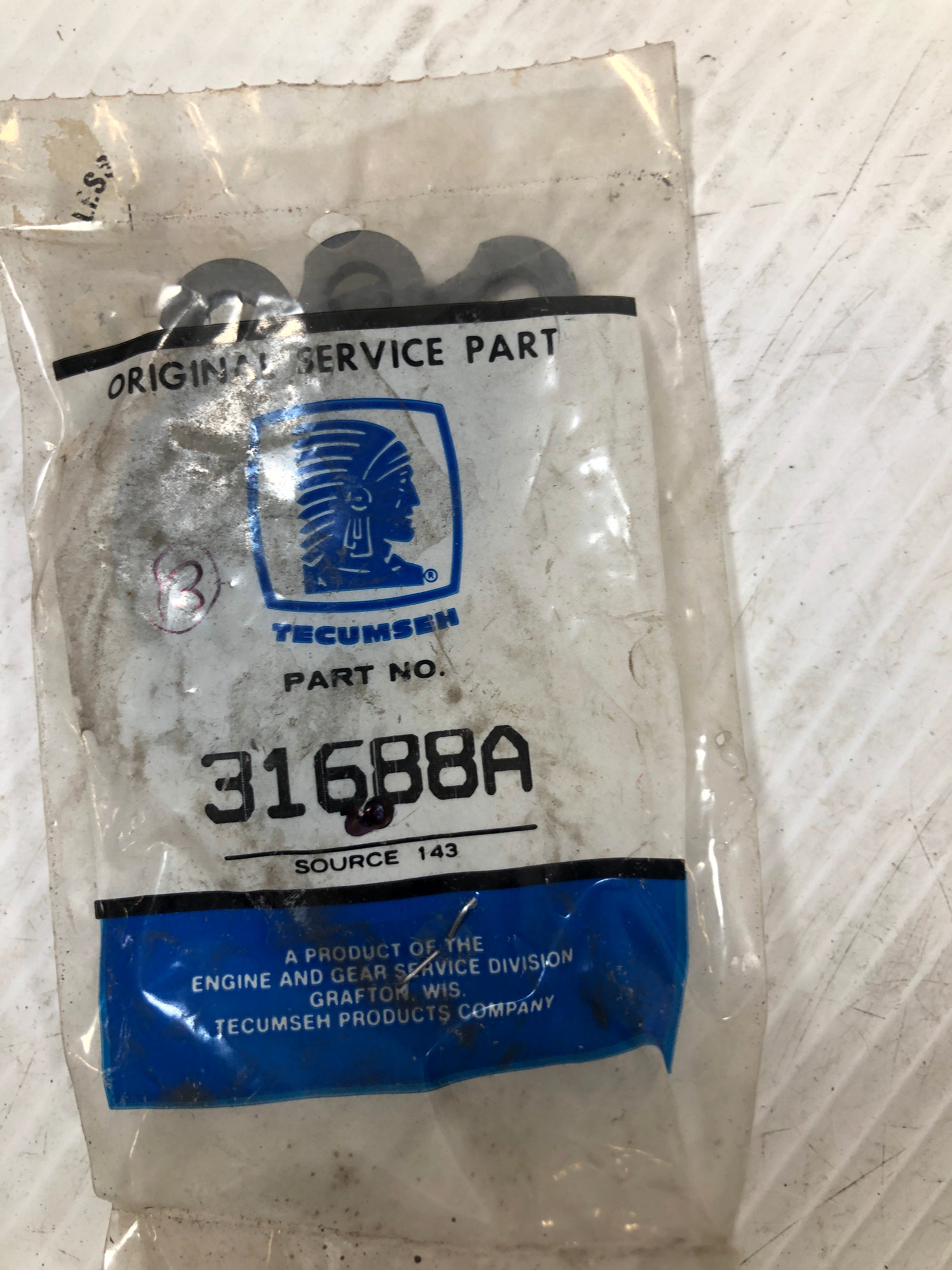 Tecumseh 31688A Gasket Lot of 3