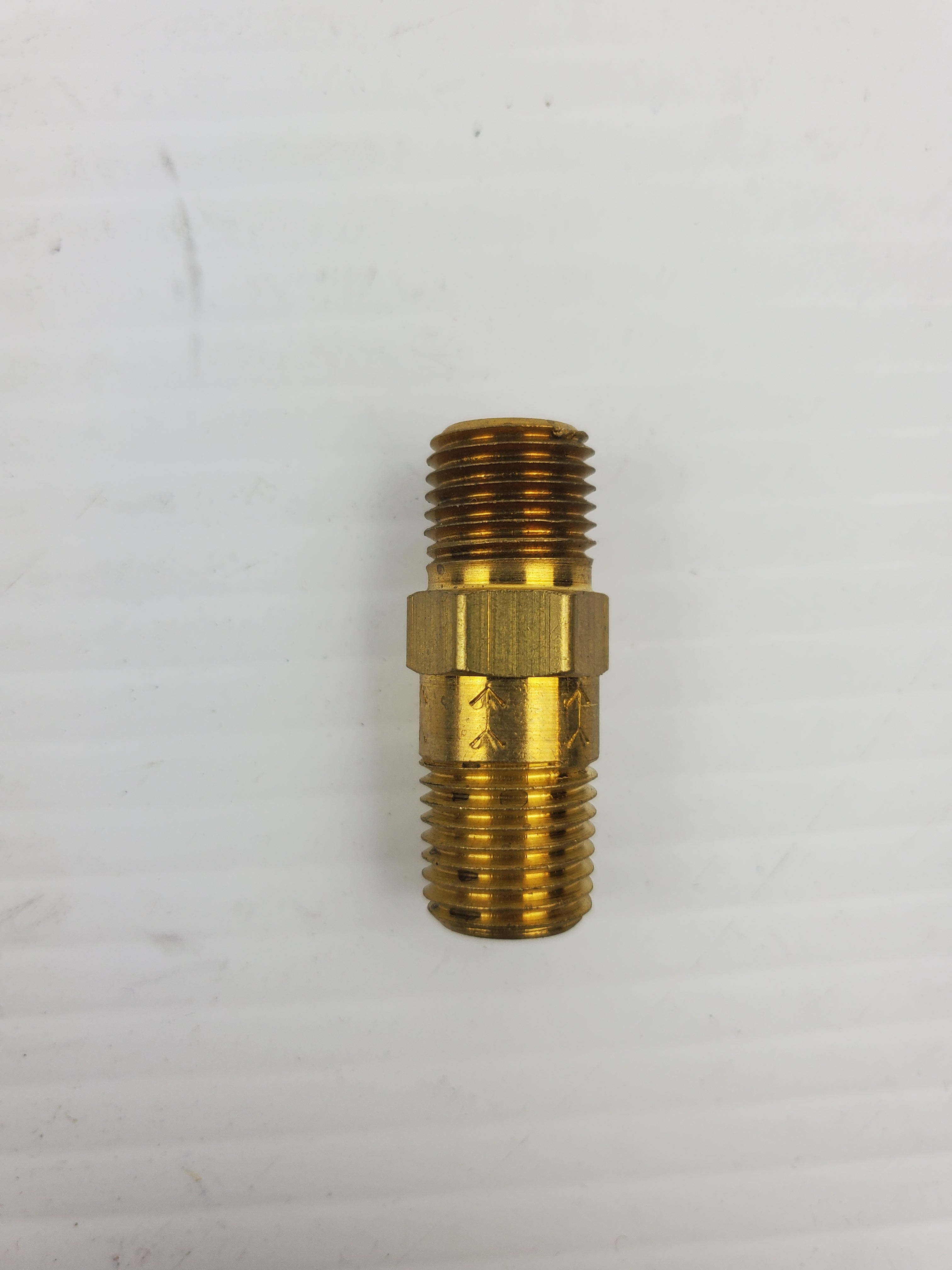 Zoro Select 6431490 410-4M4m-F 1/4" Brass Piston Spring Check Valve (Lot of 23)