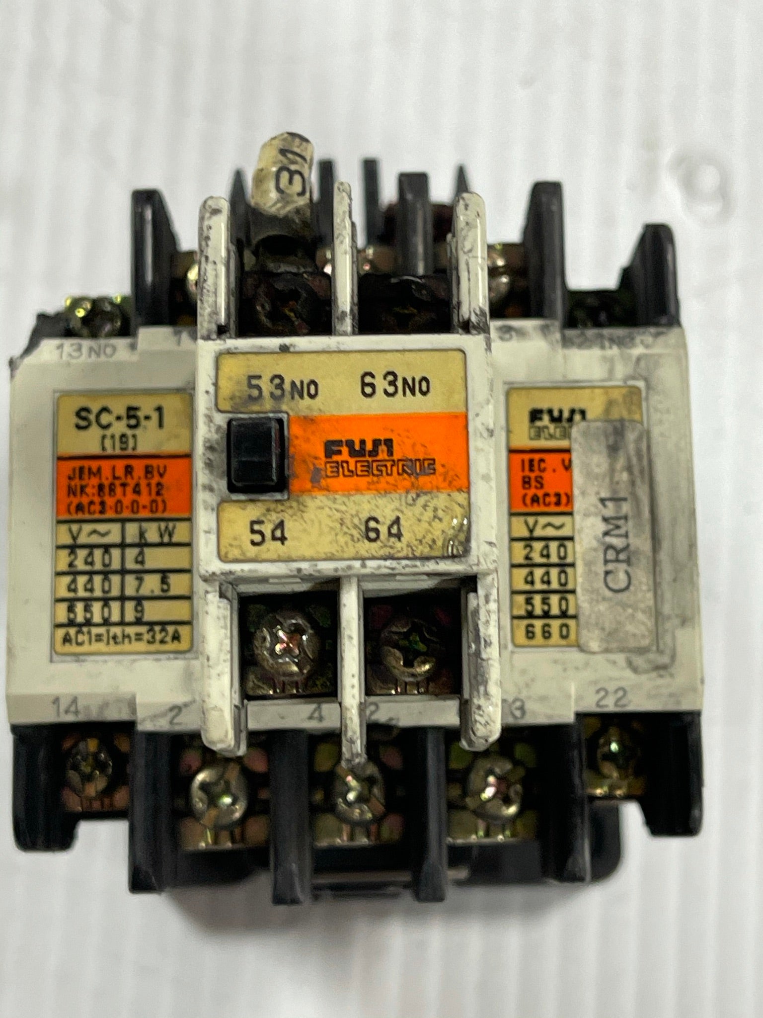 Fuji SC-5-1 Contactor Assembly SZ-A20