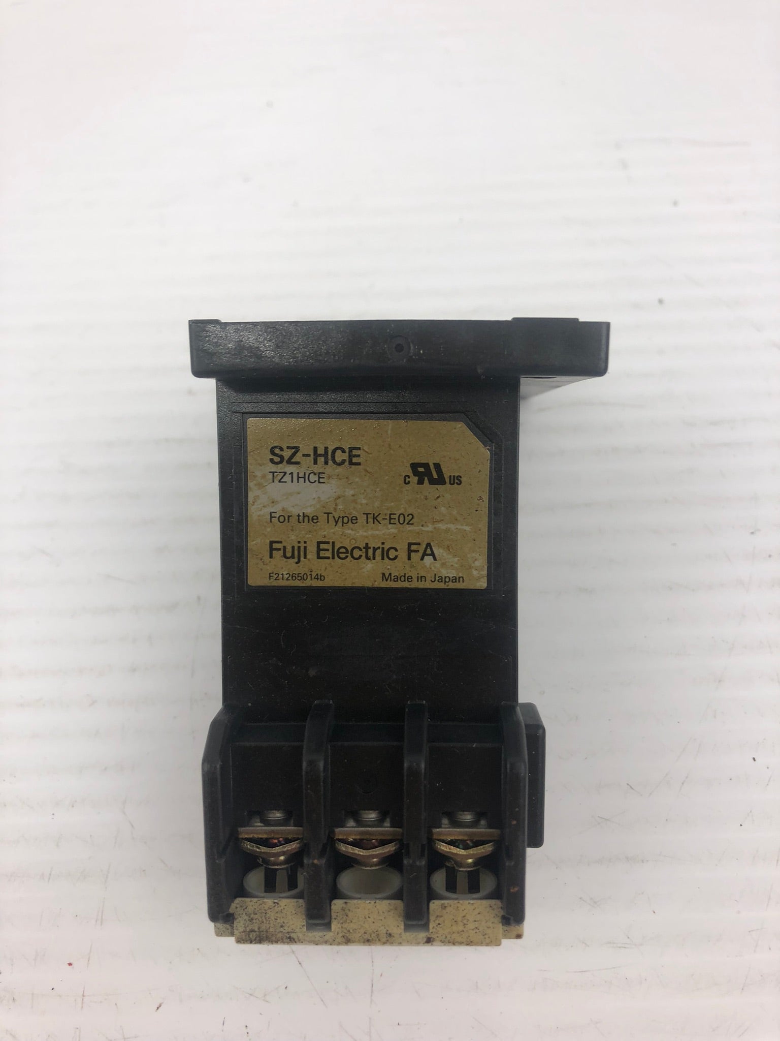 Fuji Electric SZ-HCE TZ1HCE DIN Rail Panel Mount Adapter for TK-E02 Relay