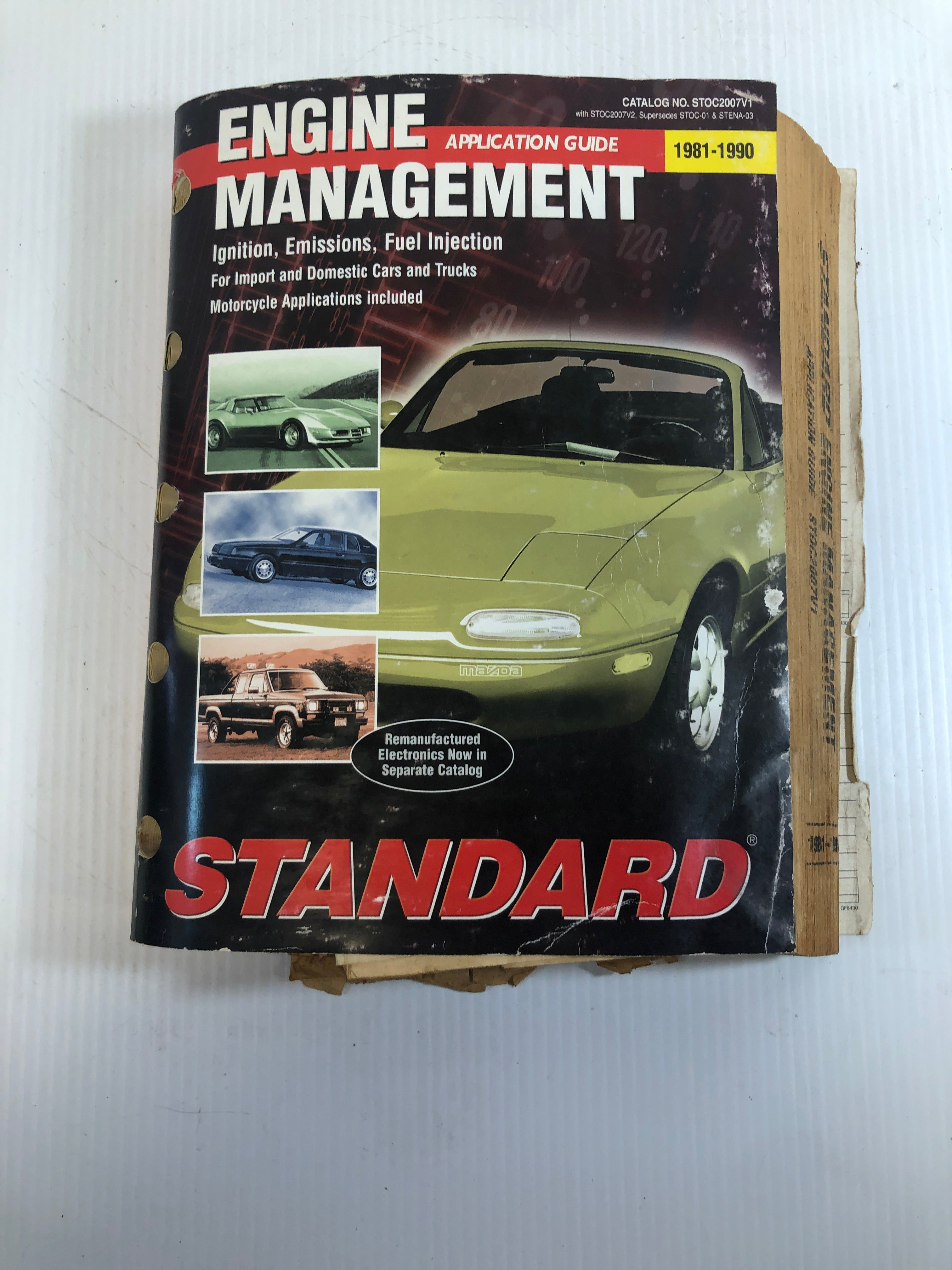 Standard Engine Management 1981 - 1990 Application Guide