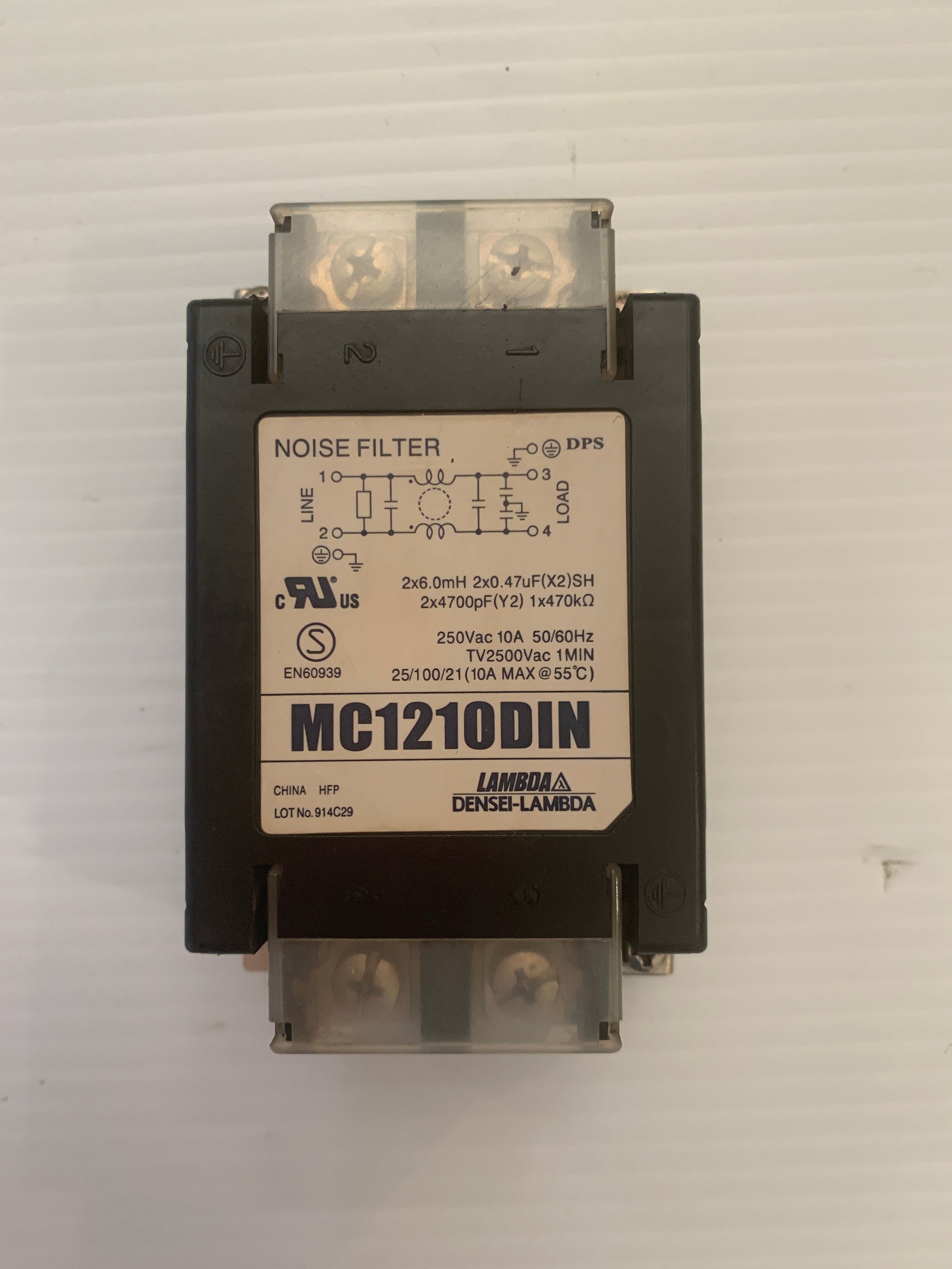 Jambda Densei-Lambda MC1210DIN Noise Filter