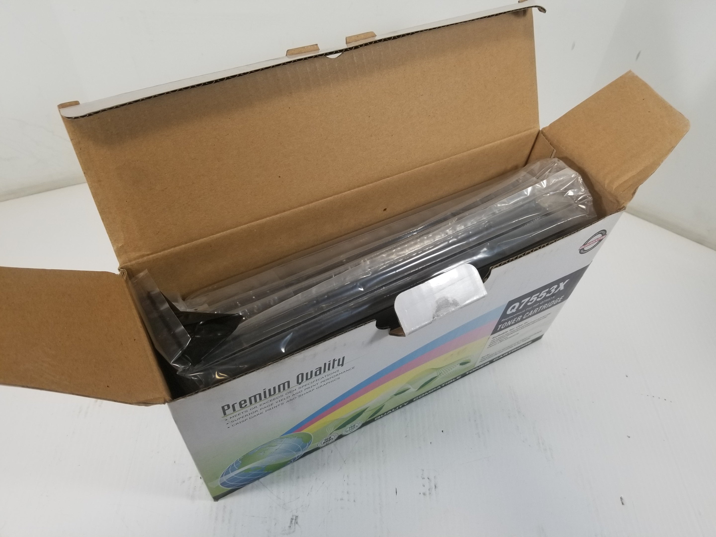 Premium Q7553X Black Toner Cartridge