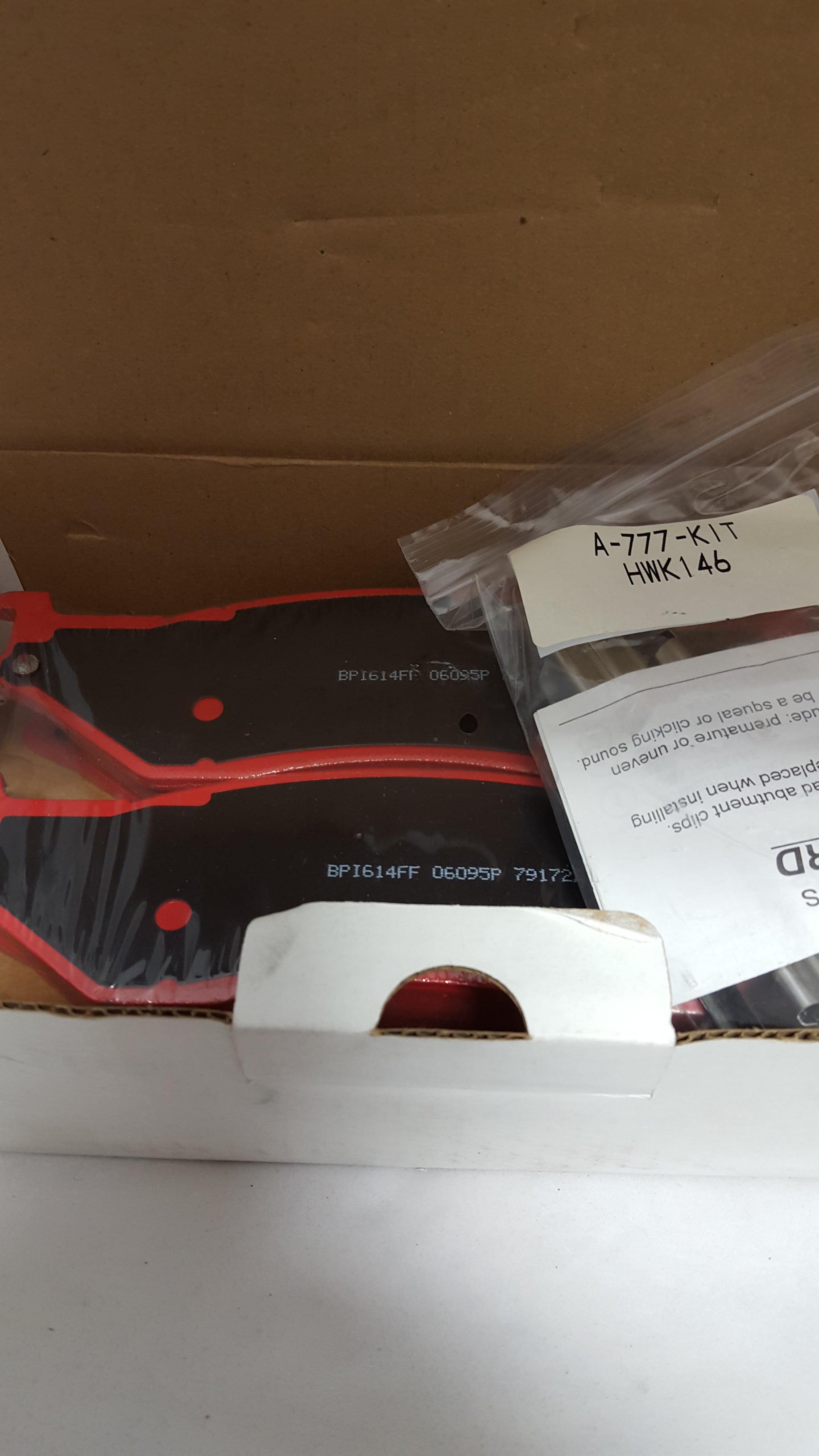 Raybestos Brake Pads SSD777