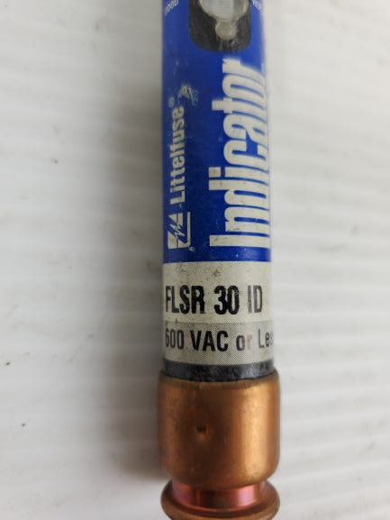 Littelfuse FLSR30ID Indicator Time Delay Current Limiting Dual Element Fuse