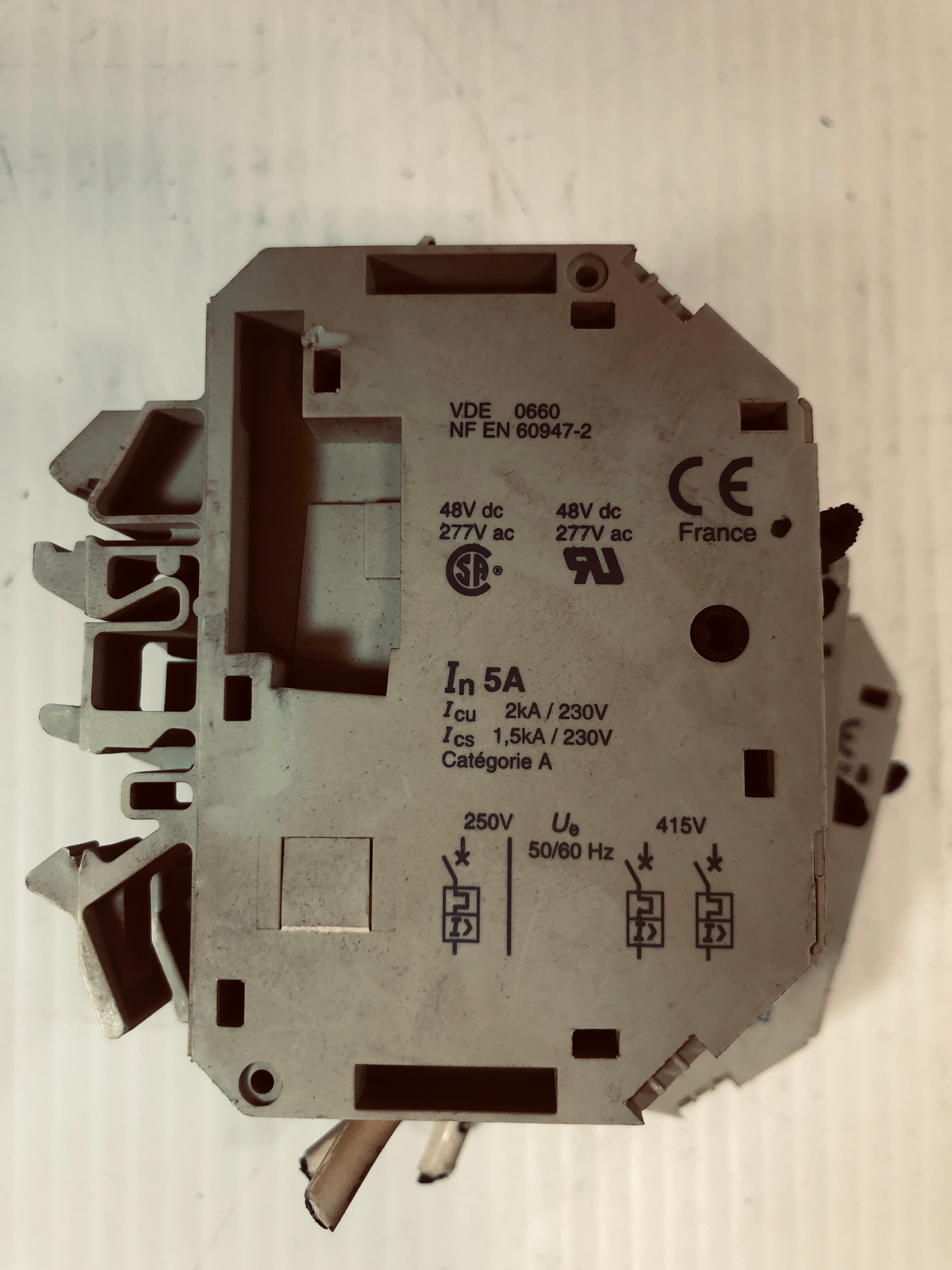 Telemecanique 5 AMP Circuit Breaker GB2-CB10 - Lot of 7