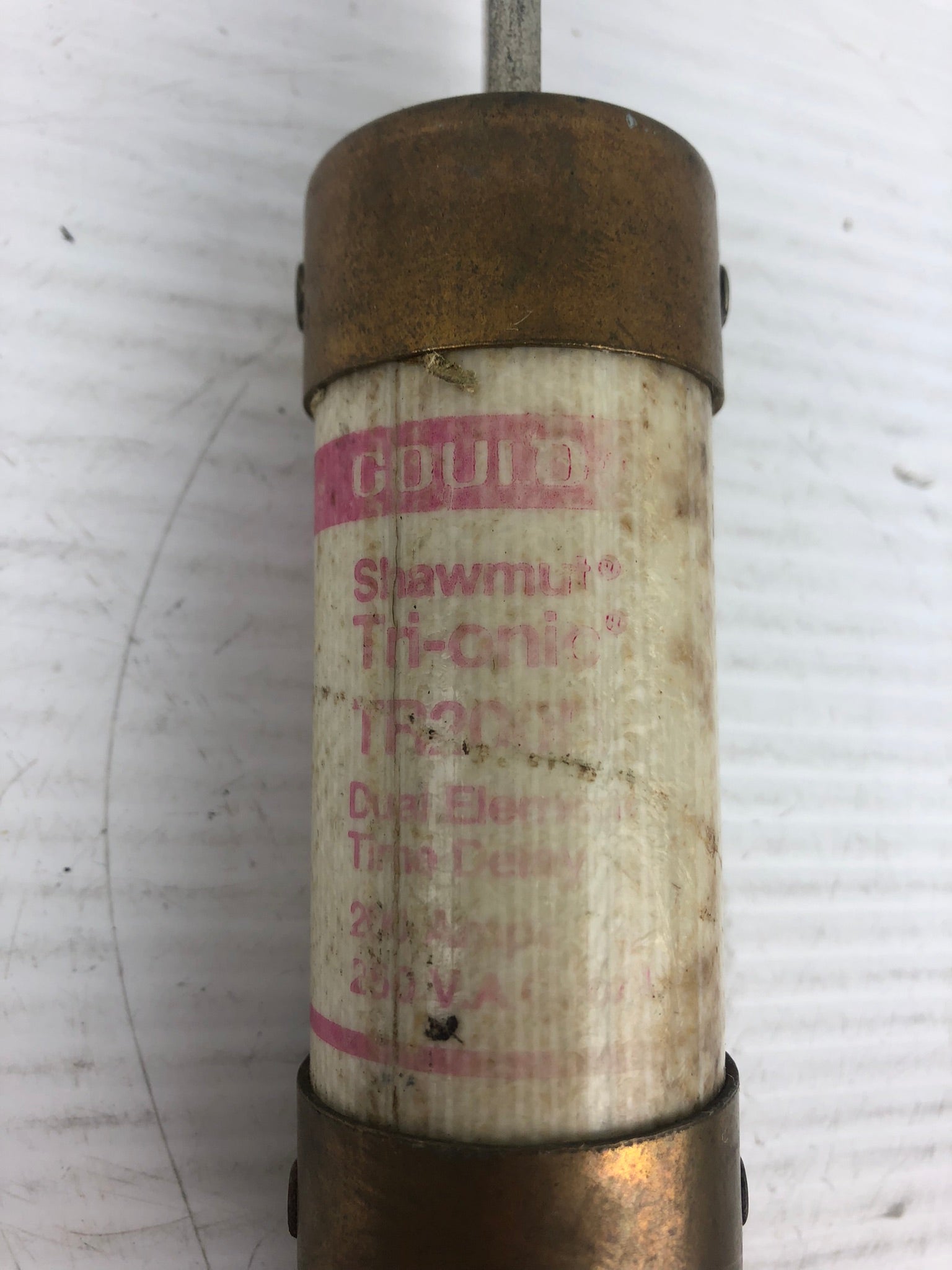 Gould Shawmut TR200R Tri-Onic Time Delay Fuse 200 AMPS