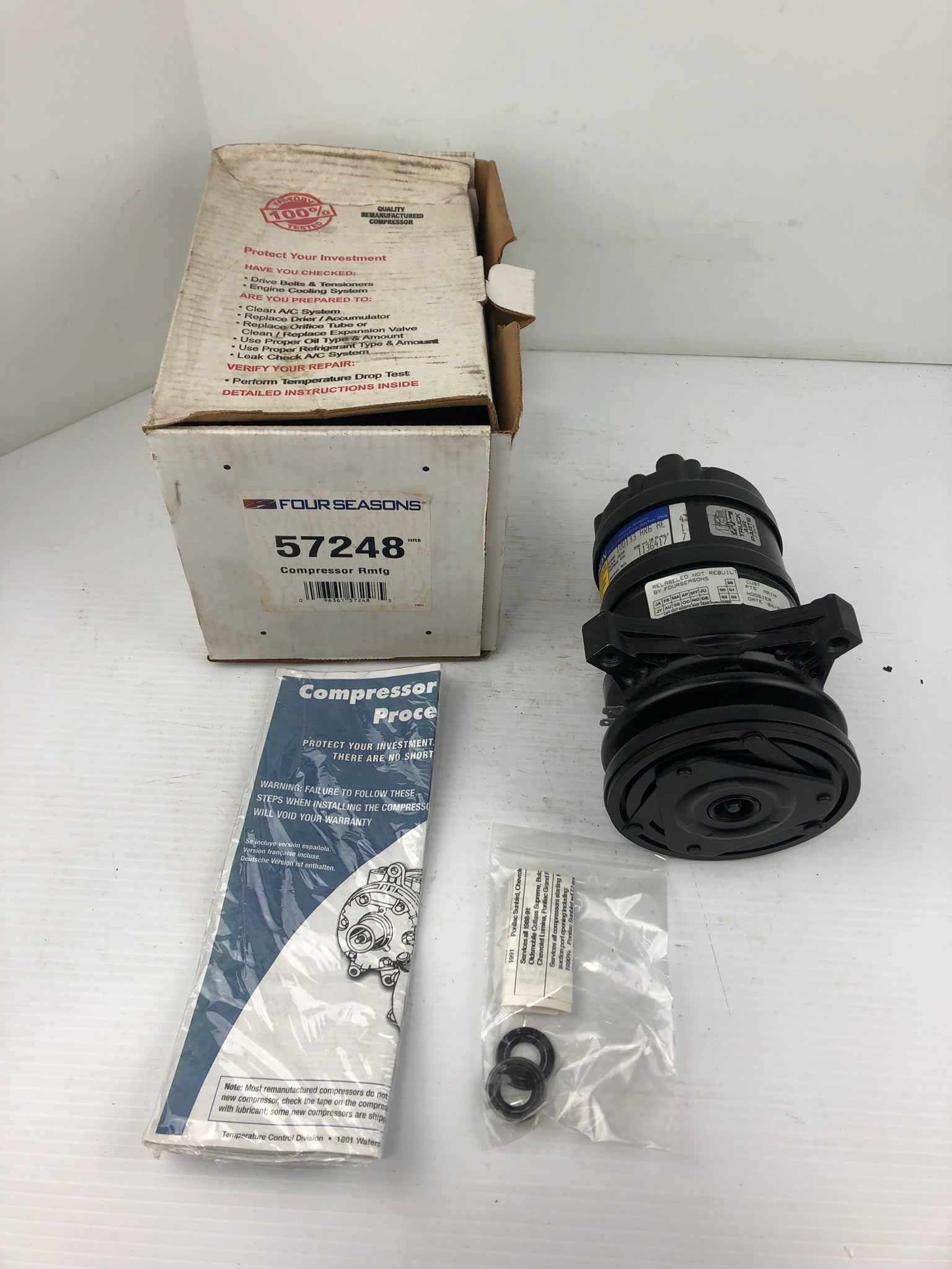 Four Seasons 57248 Compressor Remanufactured